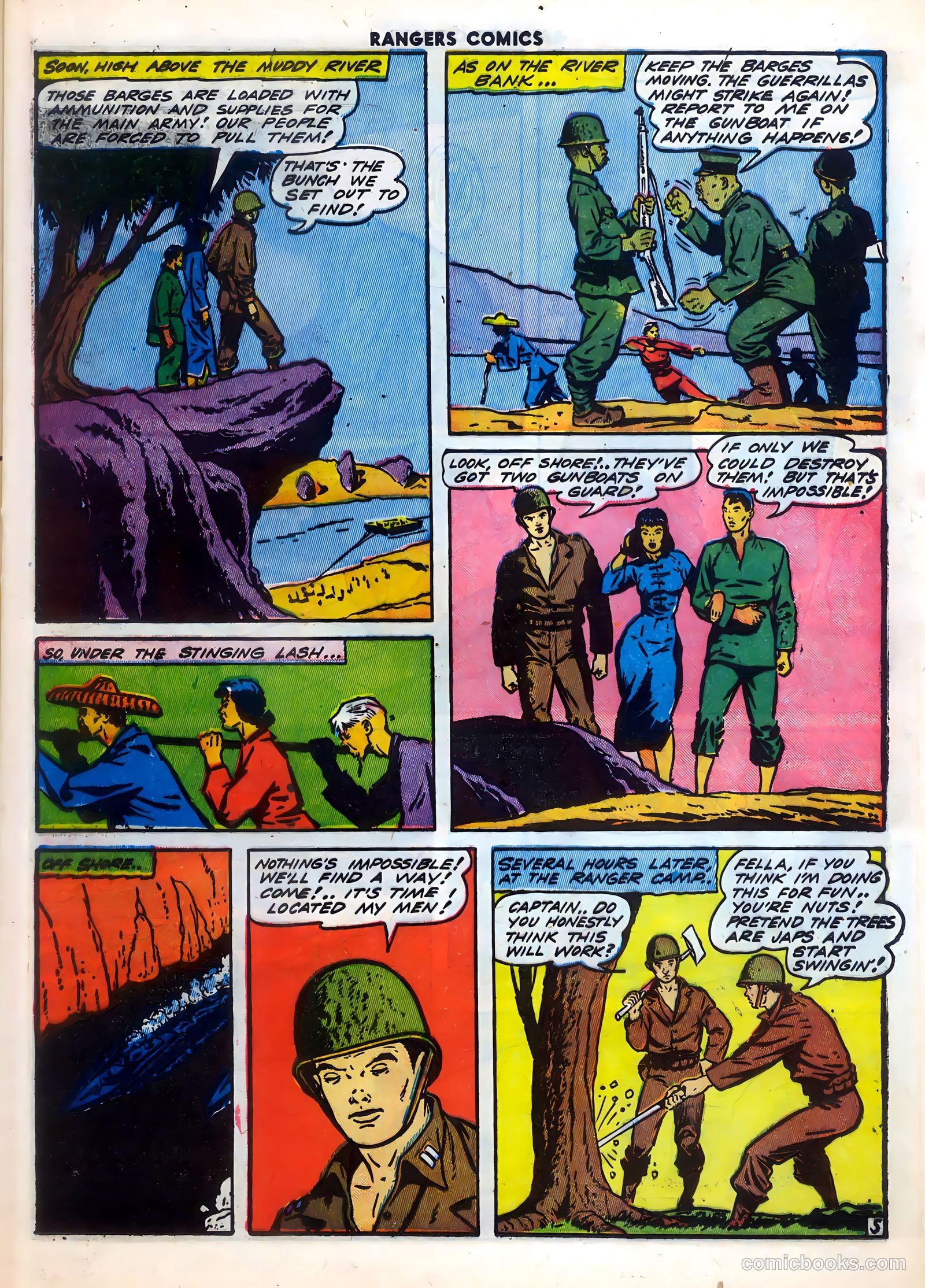 Rangers Comics #15 (1944) — page 23 of 62