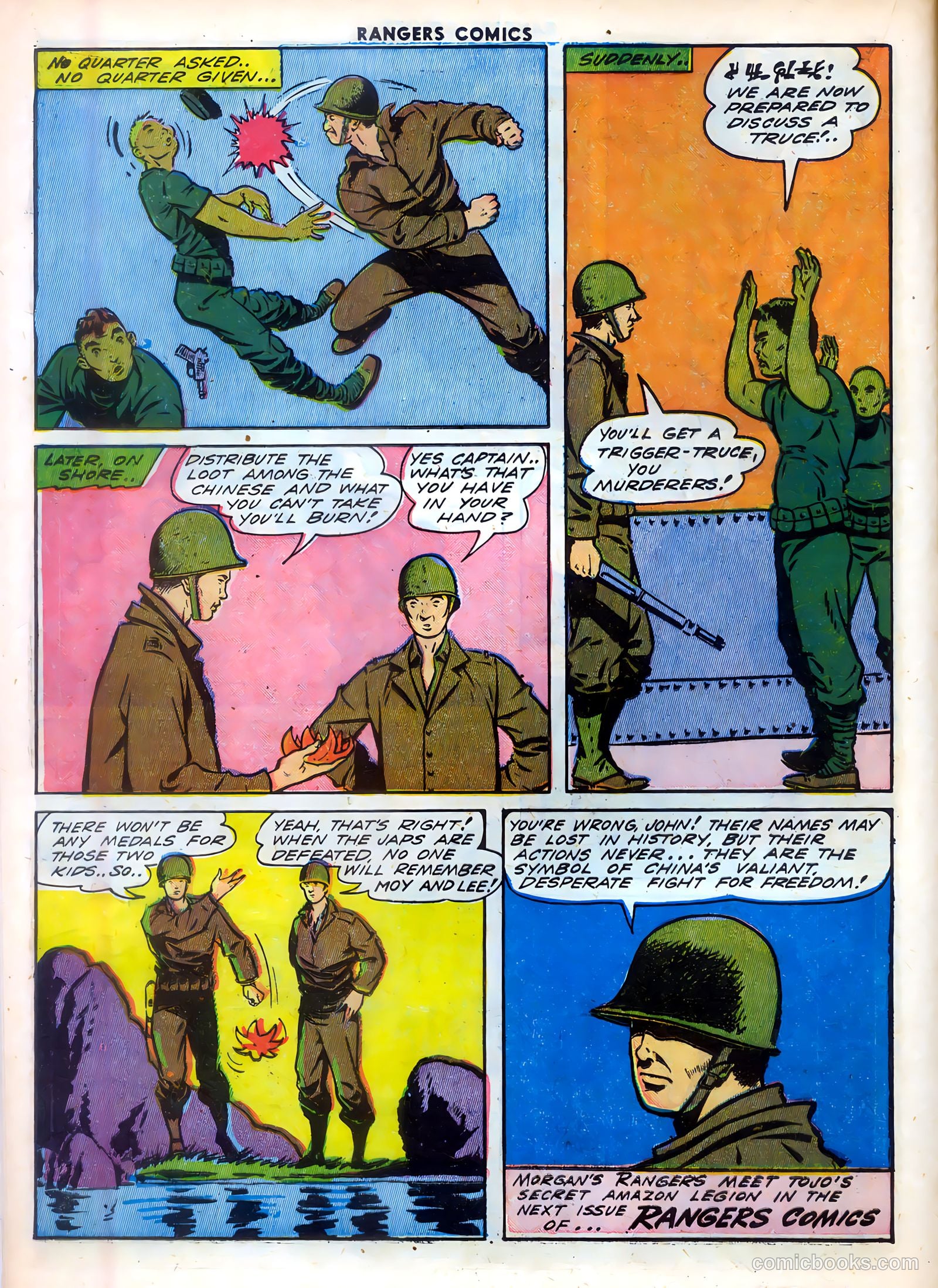 Rangers Comics #15 (1944) — page 28 of 62