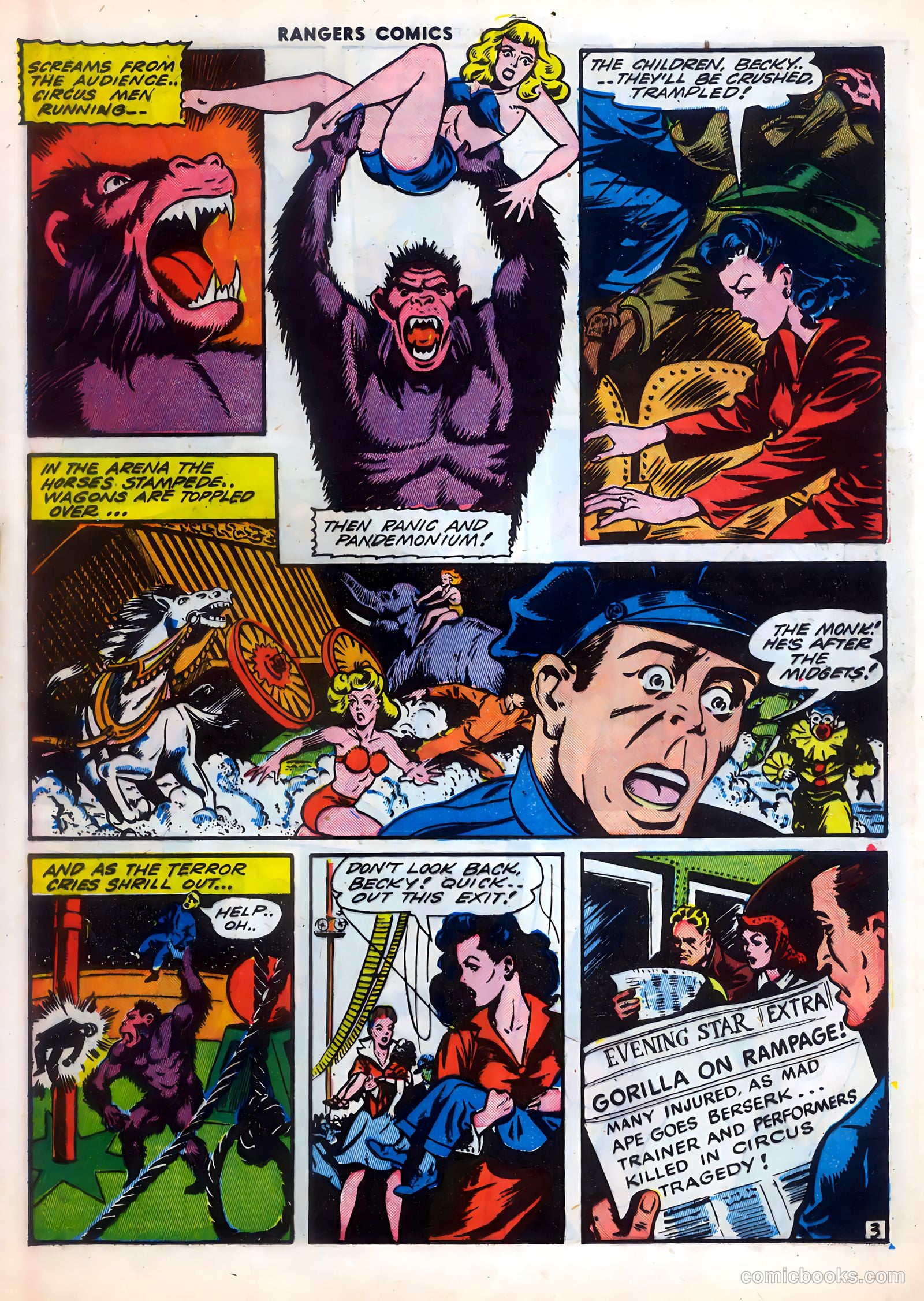 Rangers Comics #15 (1944) — page 31 of 62