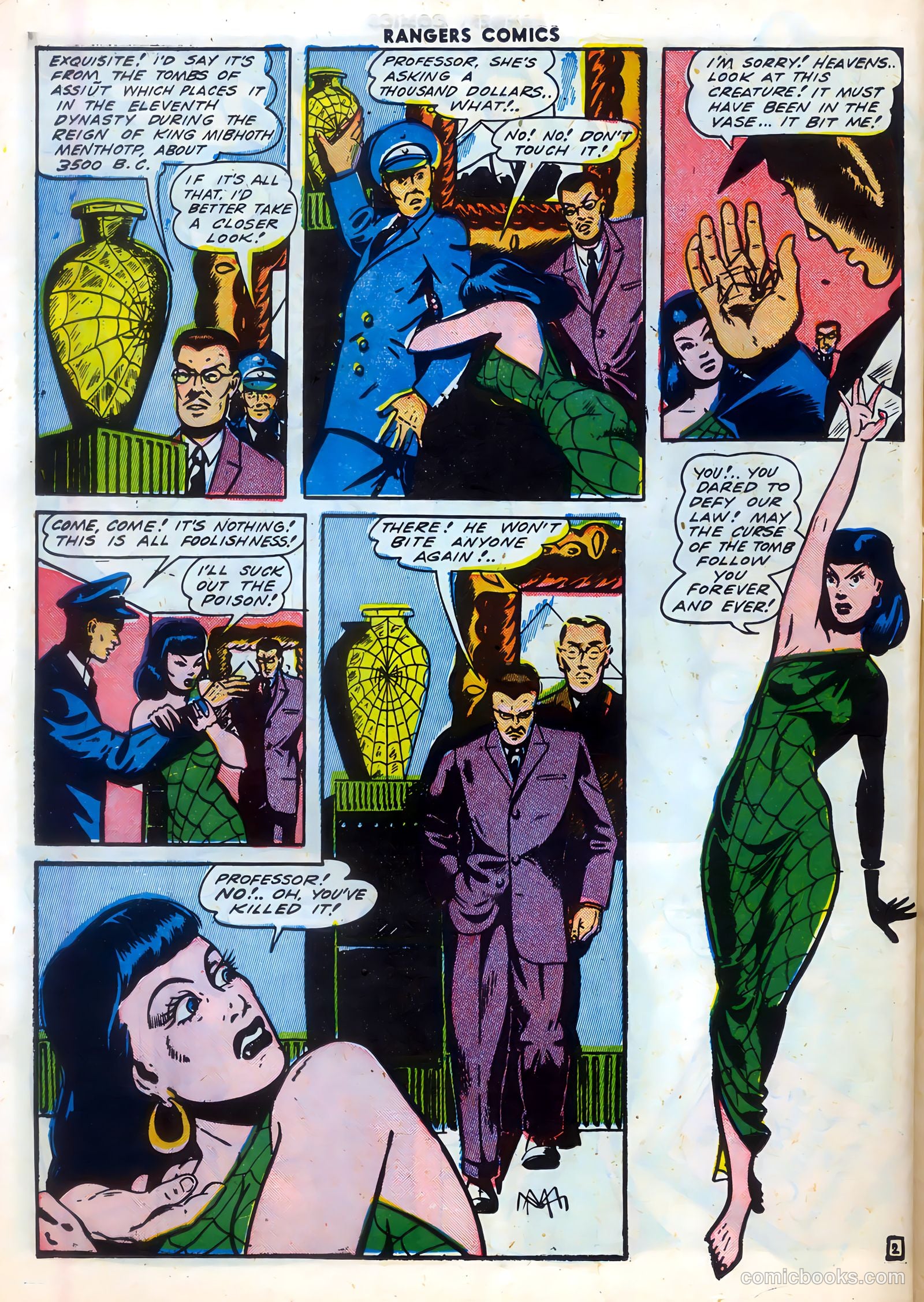 Rangers Comics #15 (1944) — page 44 of 62