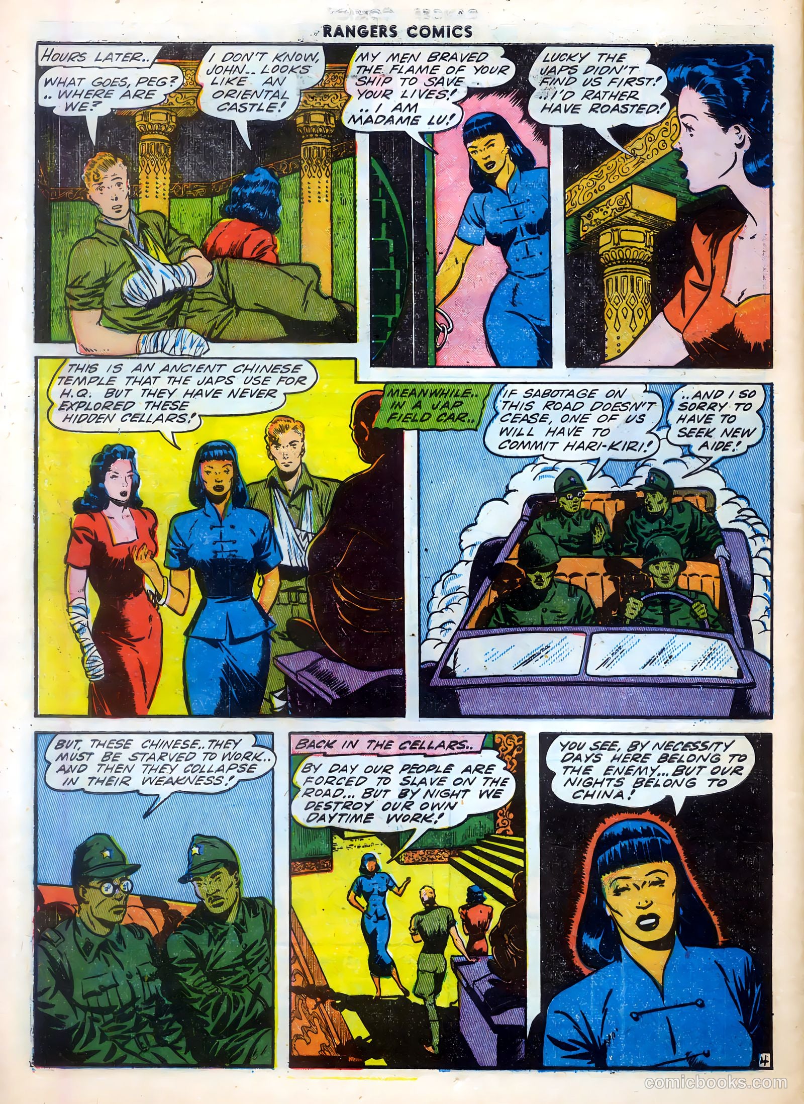 Rangers Comics #15 (1944) — page 54 of 62