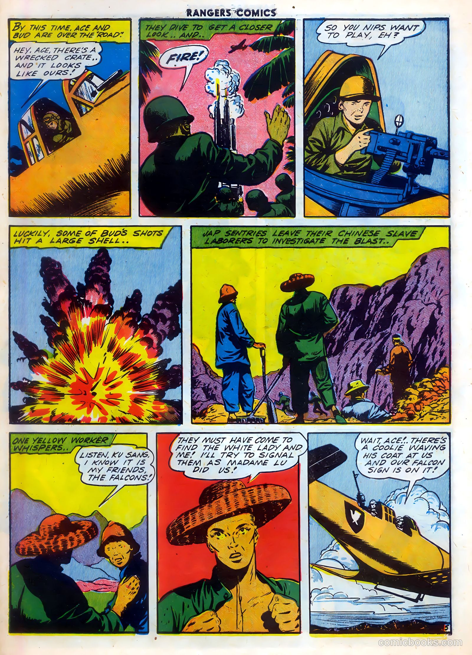 Rangers Comics #15 (1944) — page 55 of 62