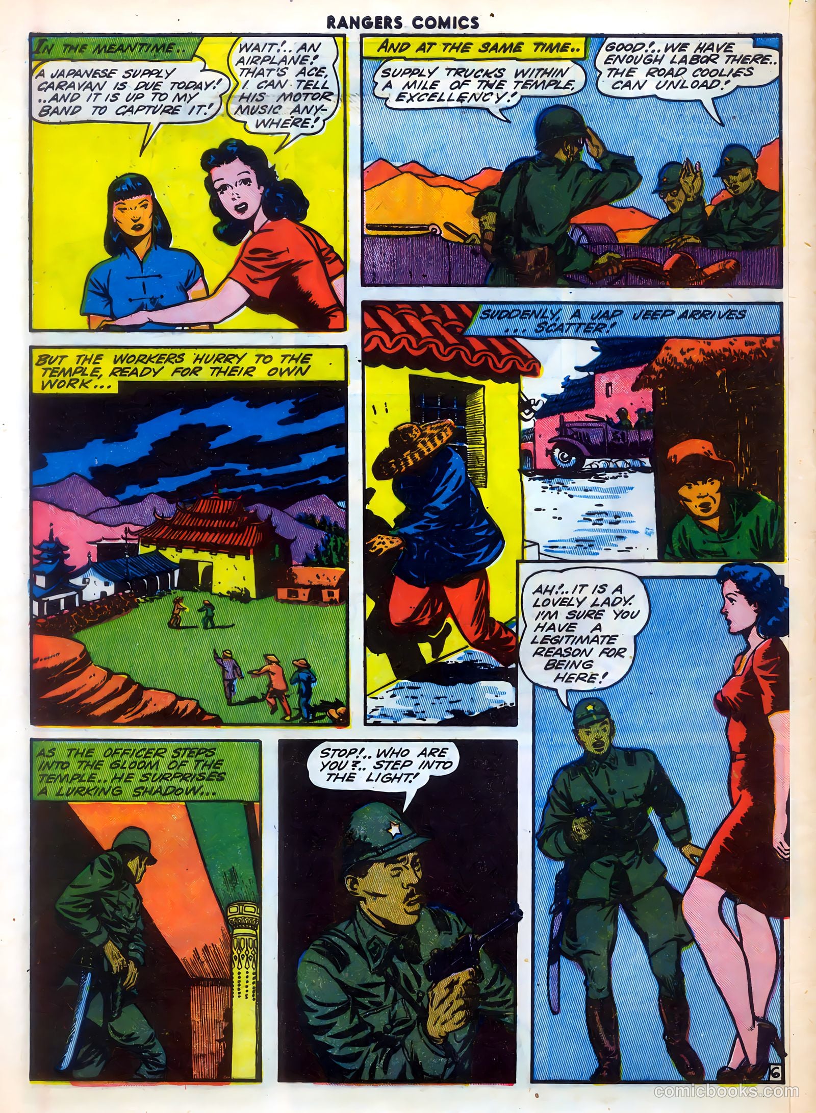 Rangers Comics #15 (1944) — page 56 of 62