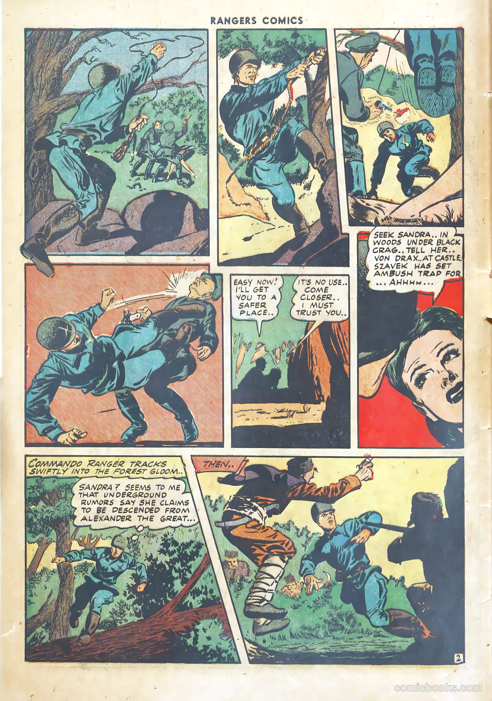 Rangers Comics #16 (1944) — page 4 of 52