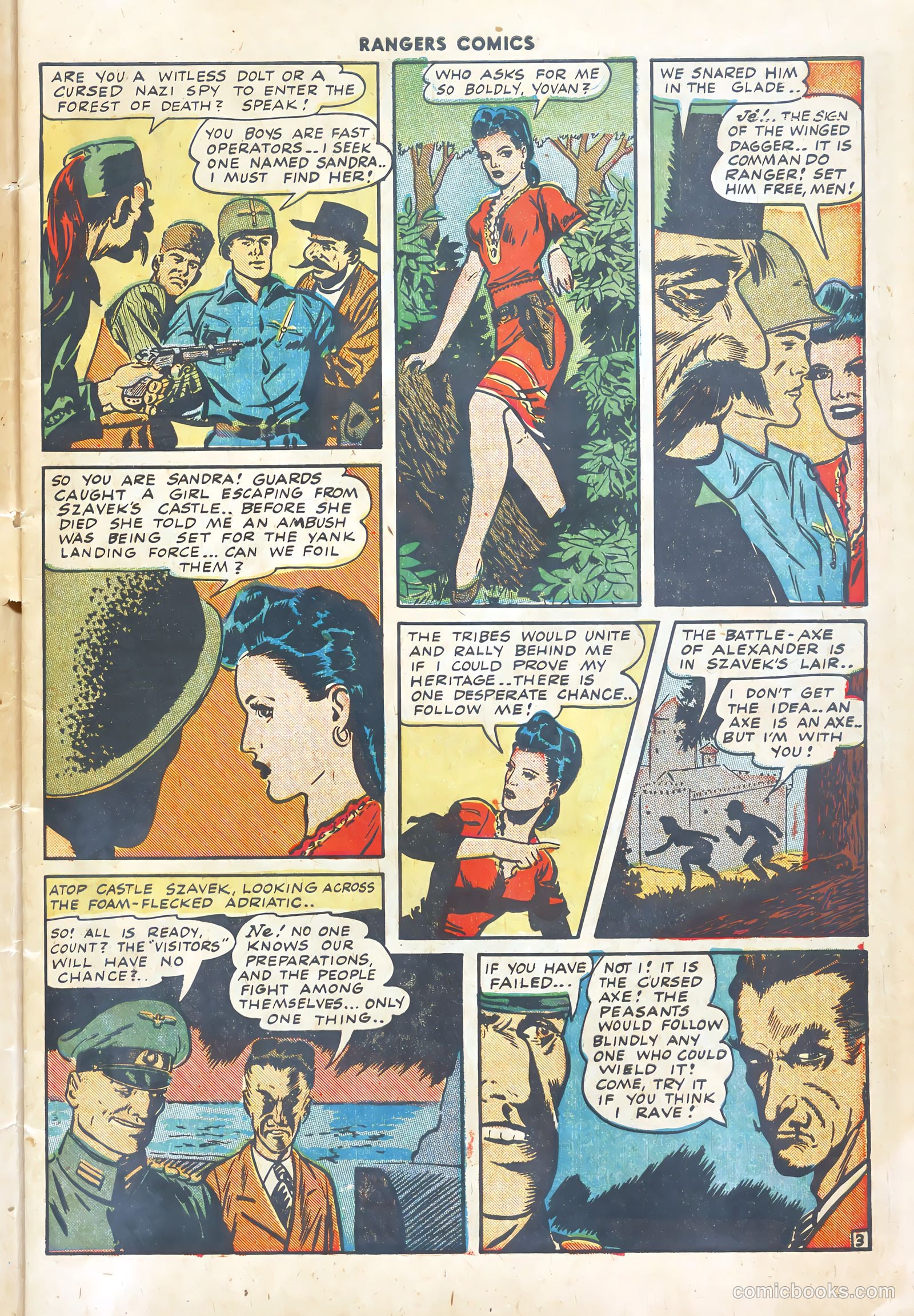 Rangers Comics #16 (1944) — page 5 of 52