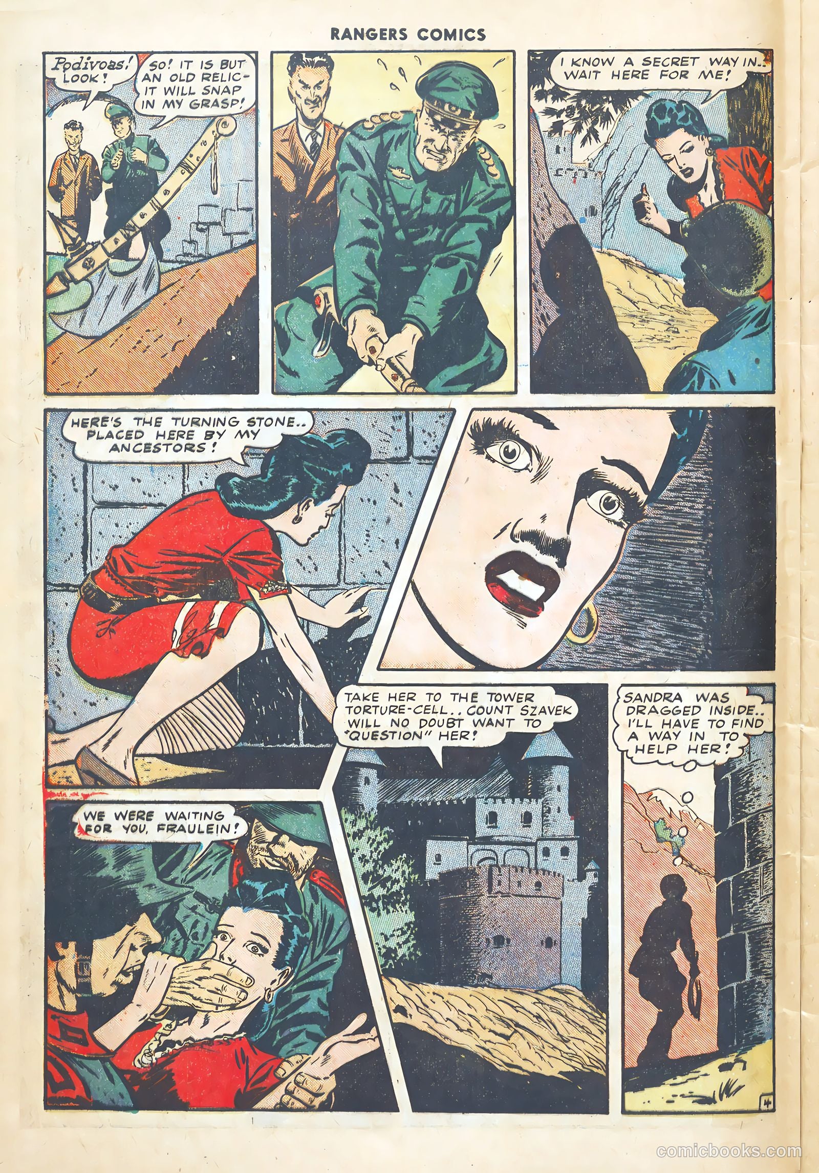Rangers Comics #16 (1944) — page 6 of 52