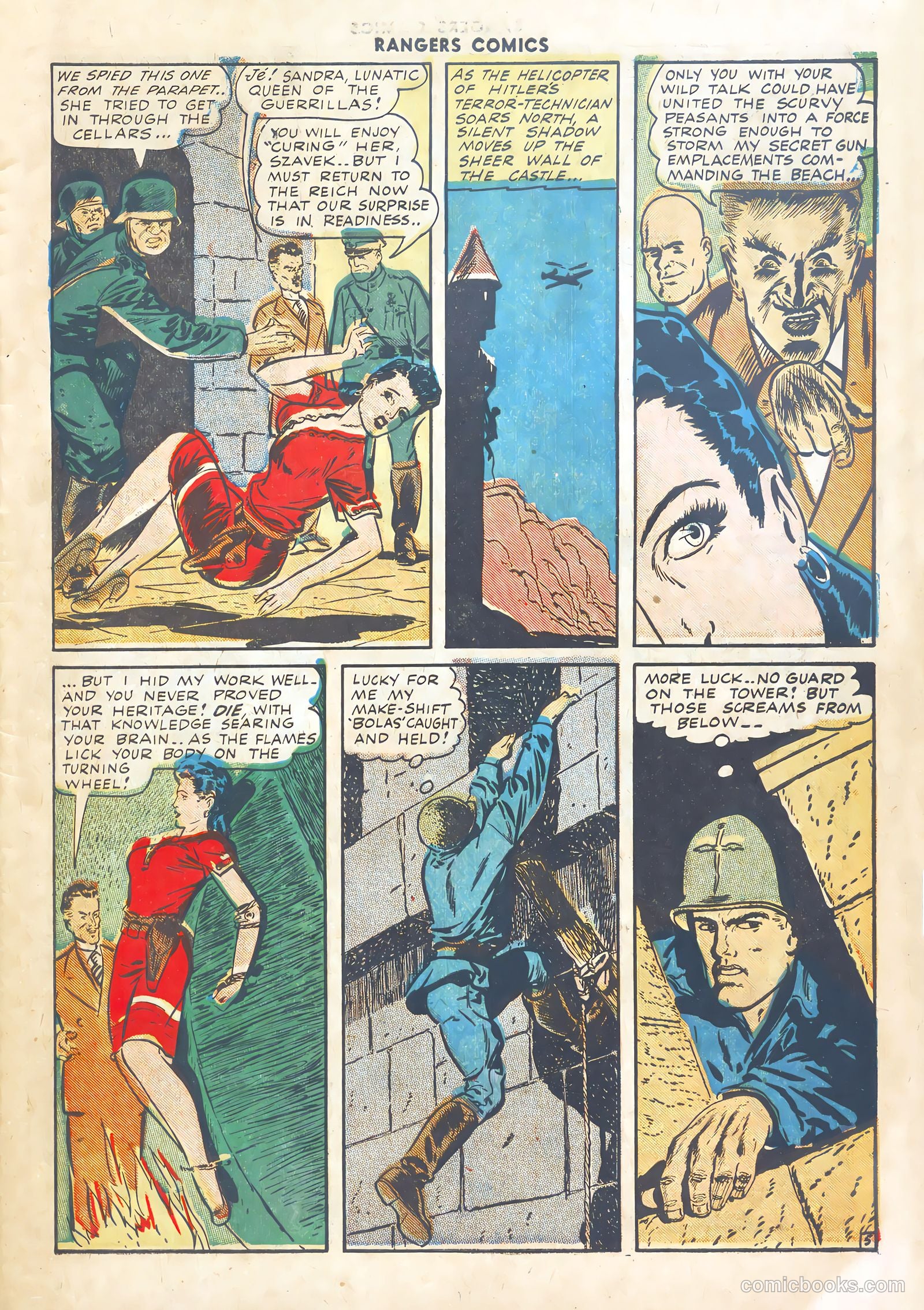 Rangers Comics #16 (1944) — page 7 of 52
