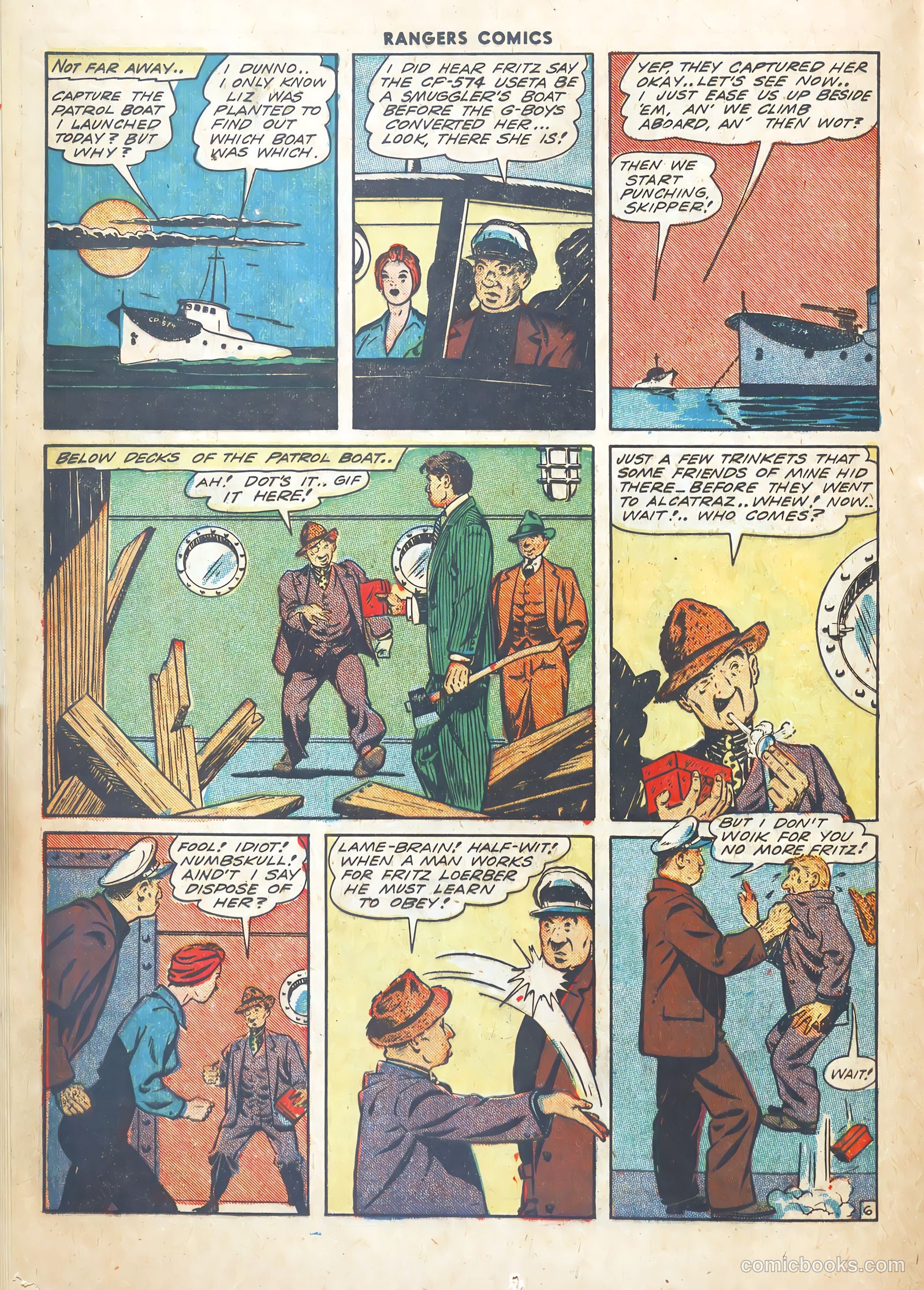 Rangers Comics #16 (1944) — page 16 of 52