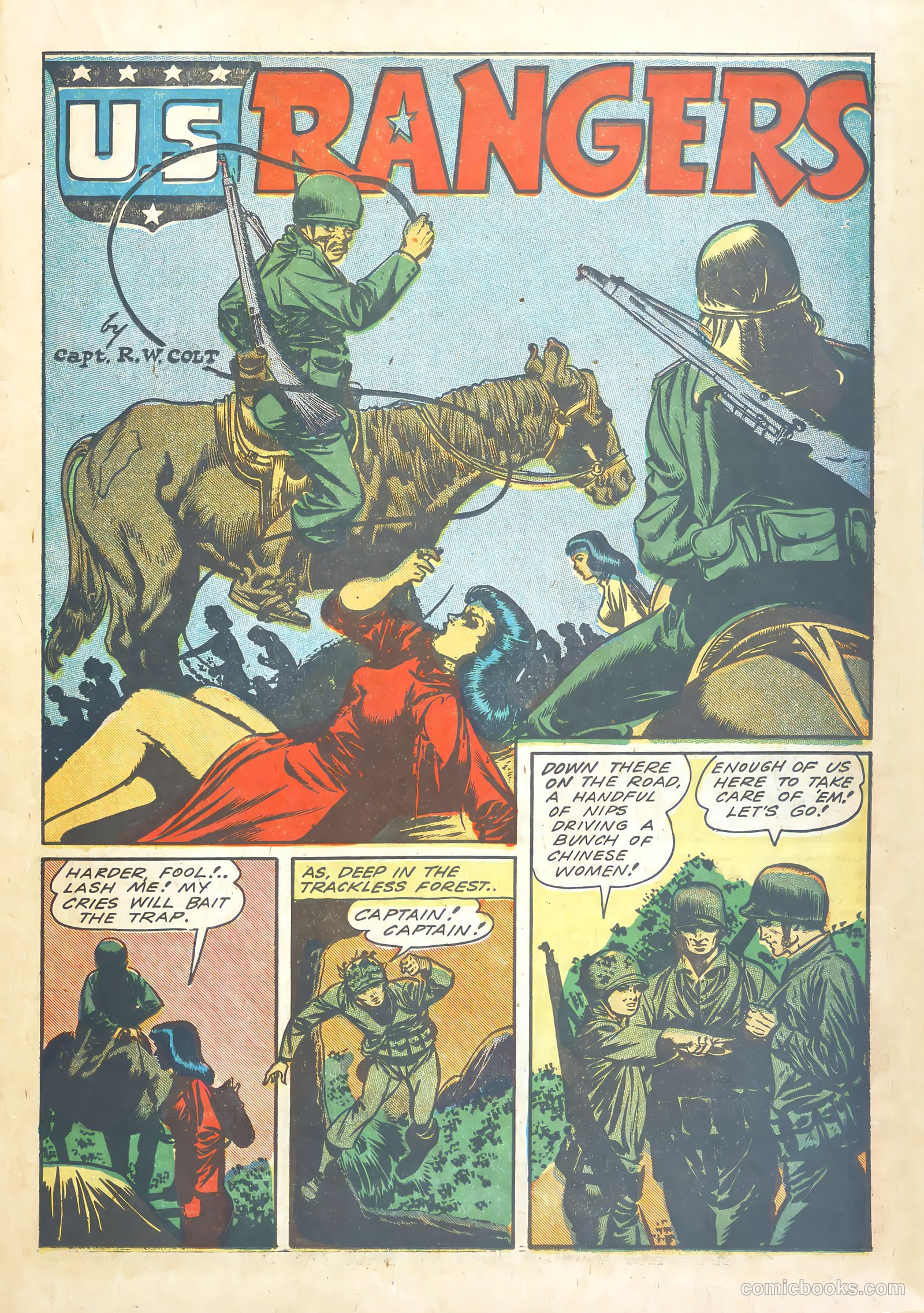 Rangers Comics #16 (1944) — page 19 of 52