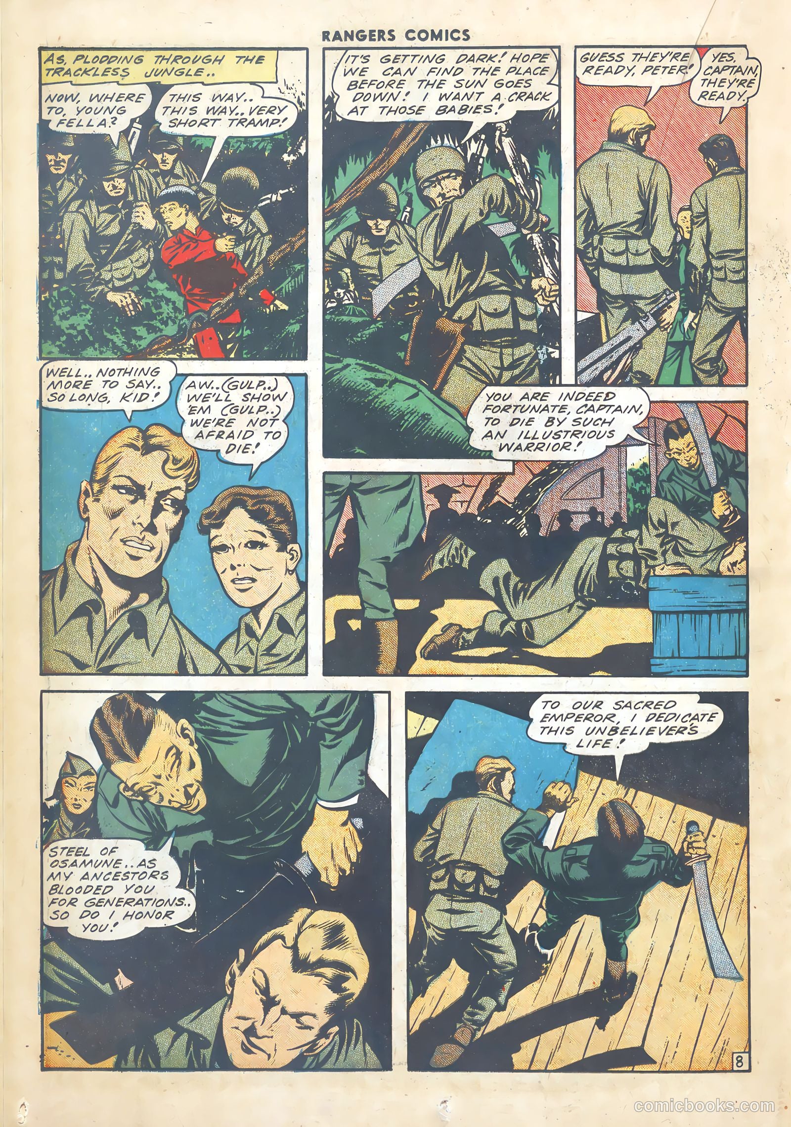 Rangers Comics #16 (1944) — page 26 of 52