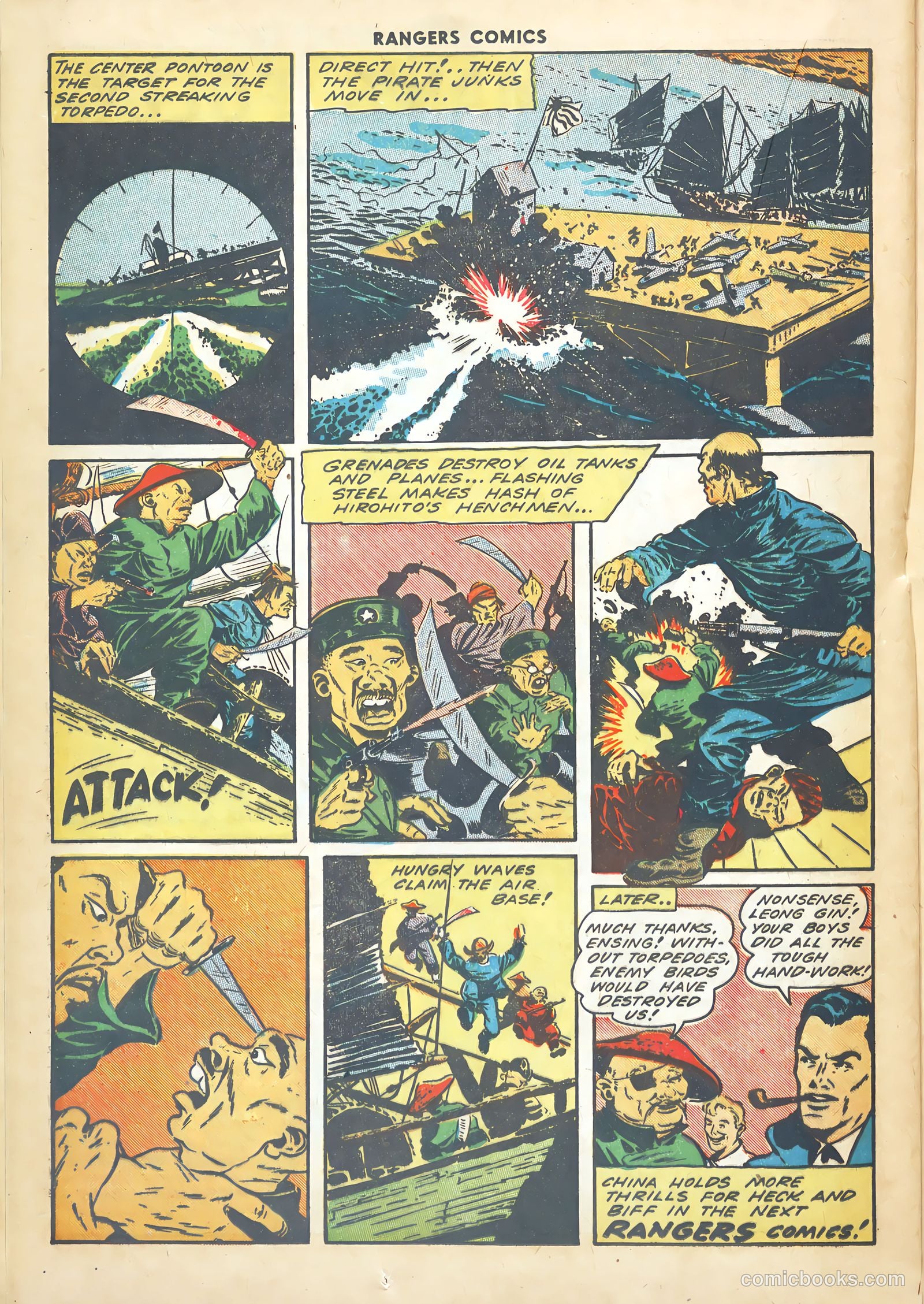 Rangers Comics #16 (1944) — page 32 of 52