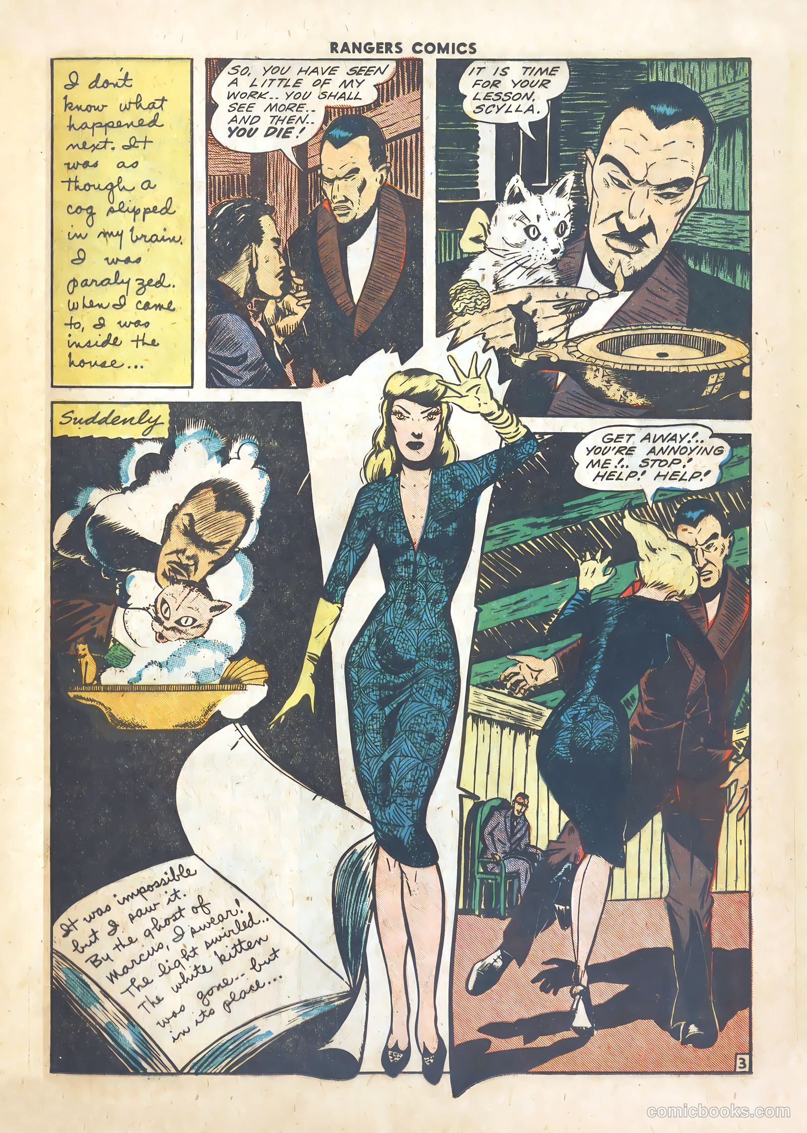 Rangers Comics #16 (1944) — page 37 of 52