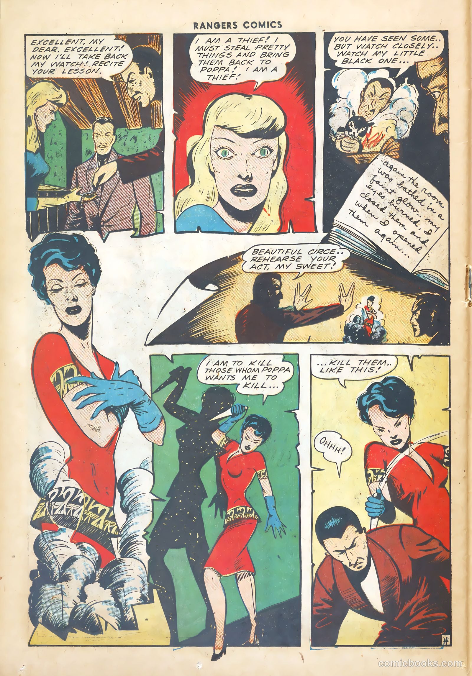 Rangers Comics #16 (1944) — page 38 of 52