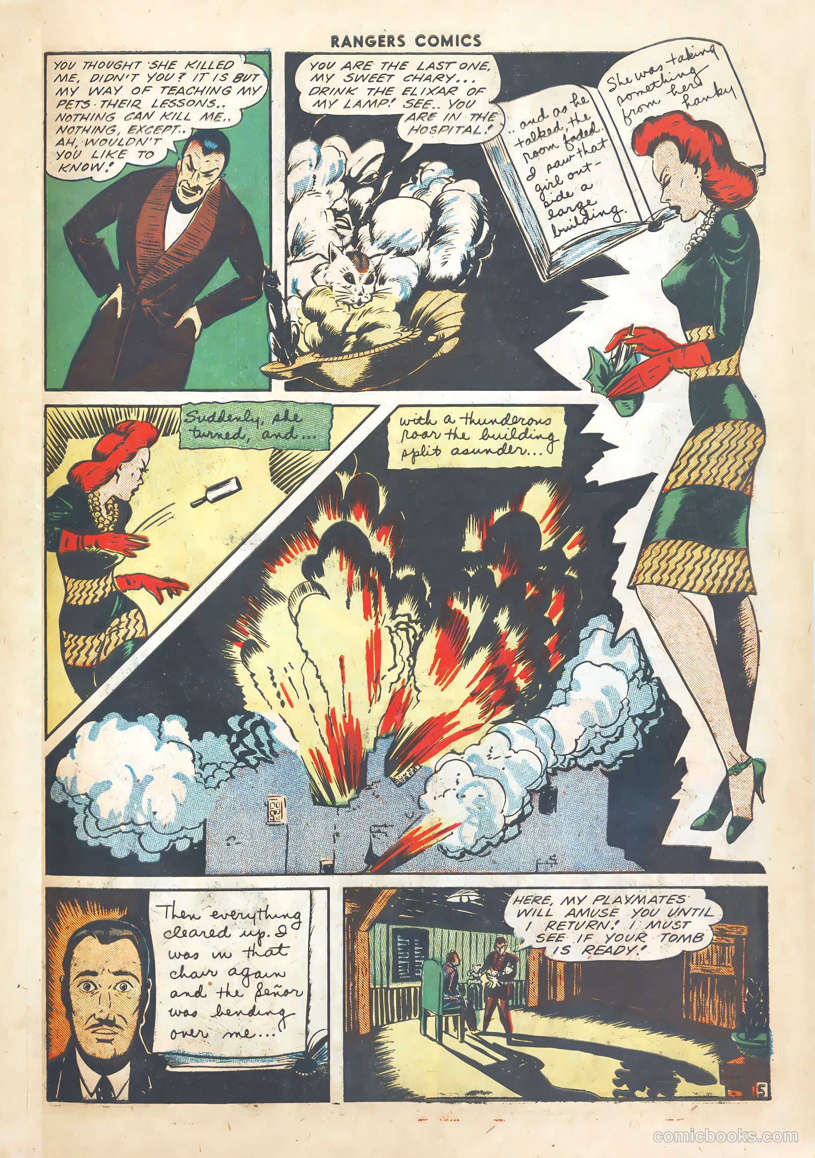 Rangers Comics #16 (1944) — page 39 of 52