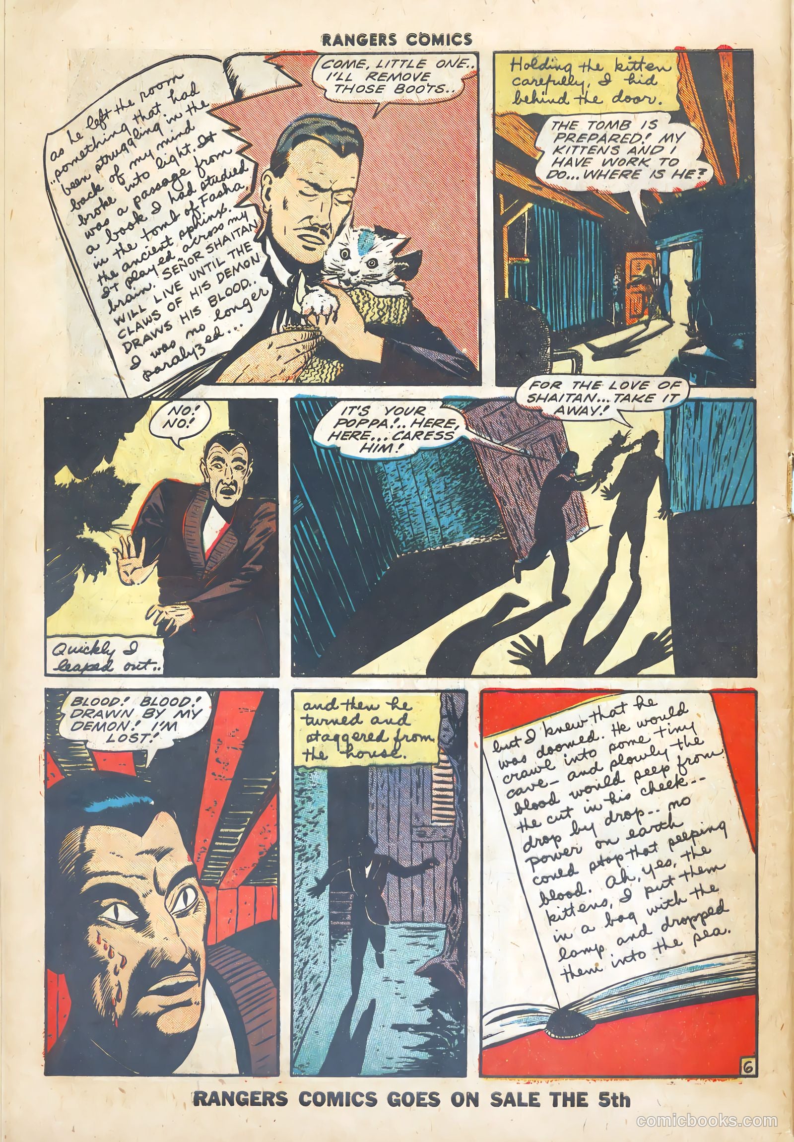 Rangers Comics #16 (1944) — page 40 of 52