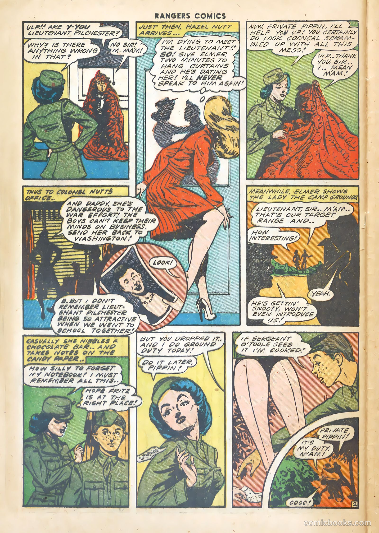 Rangers Comics #16 (1944) — page 42 of 52