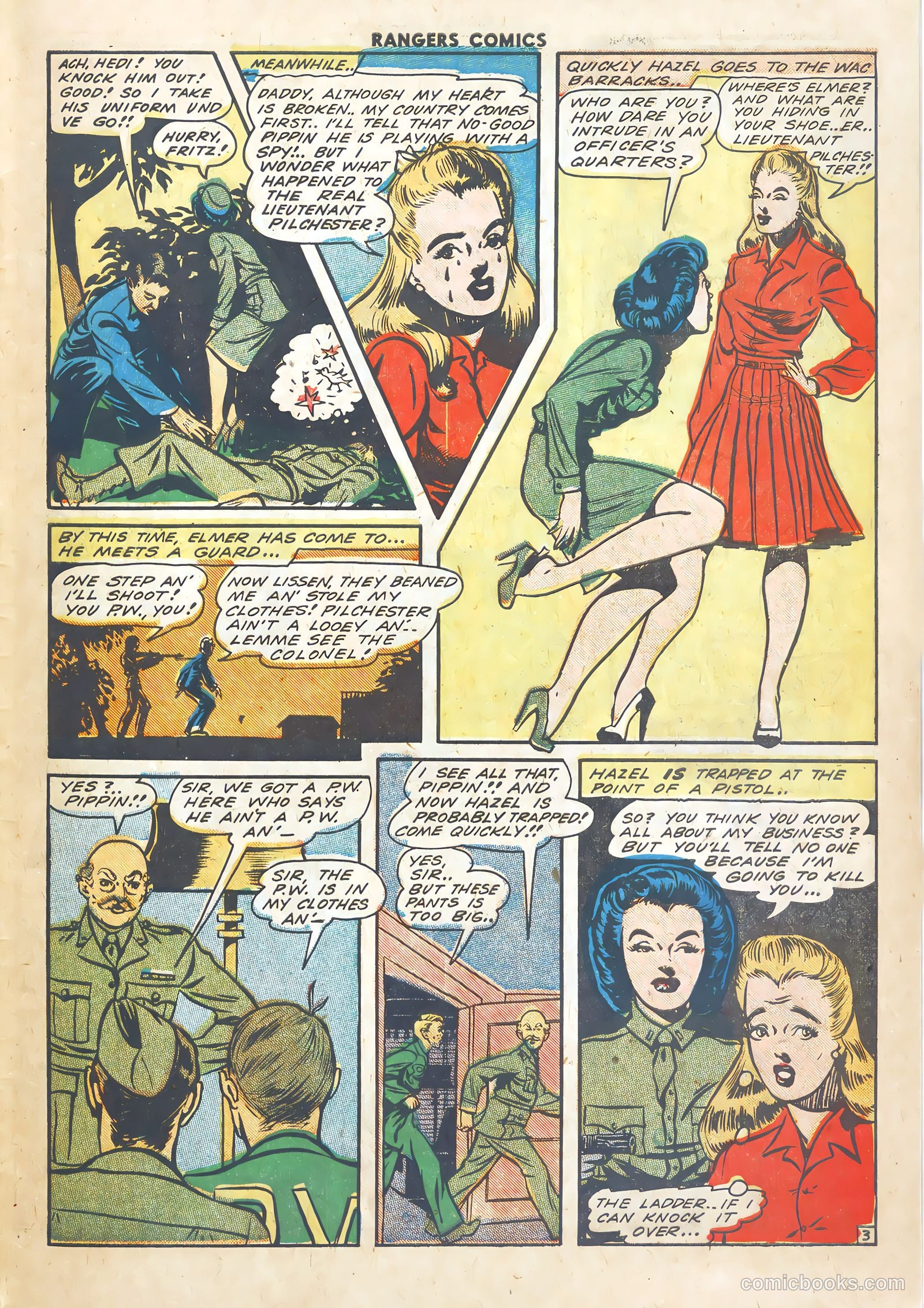 Rangers Comics #16 (1944) — page 43 of 52