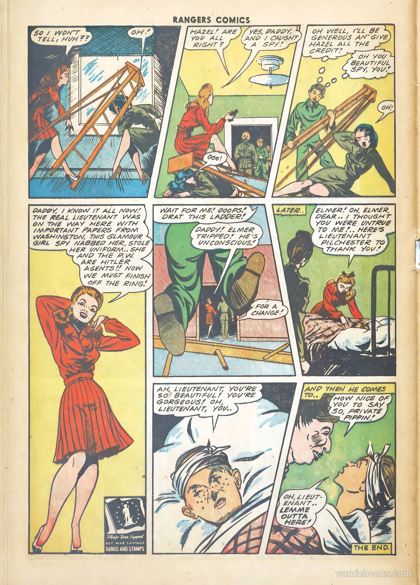 Rangers Comics #16 (1944) — page 44 of 52