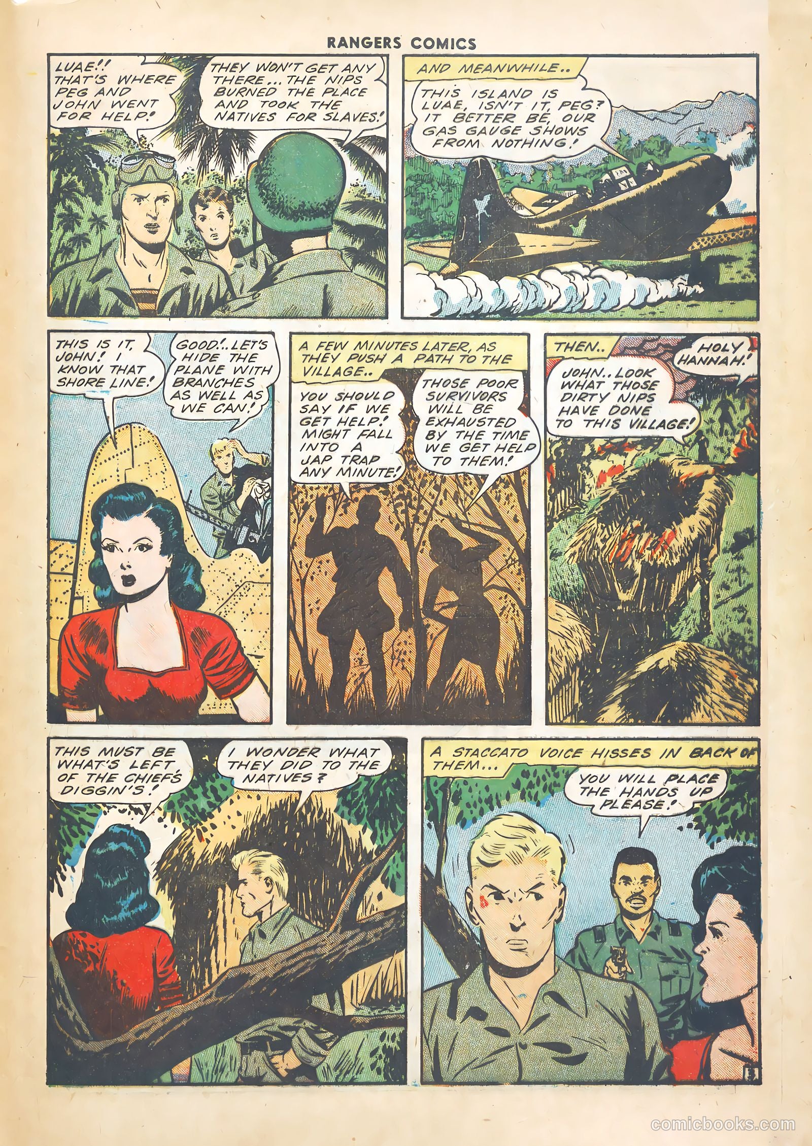 Rangers Comics #16 (1944) — page 47 of 52