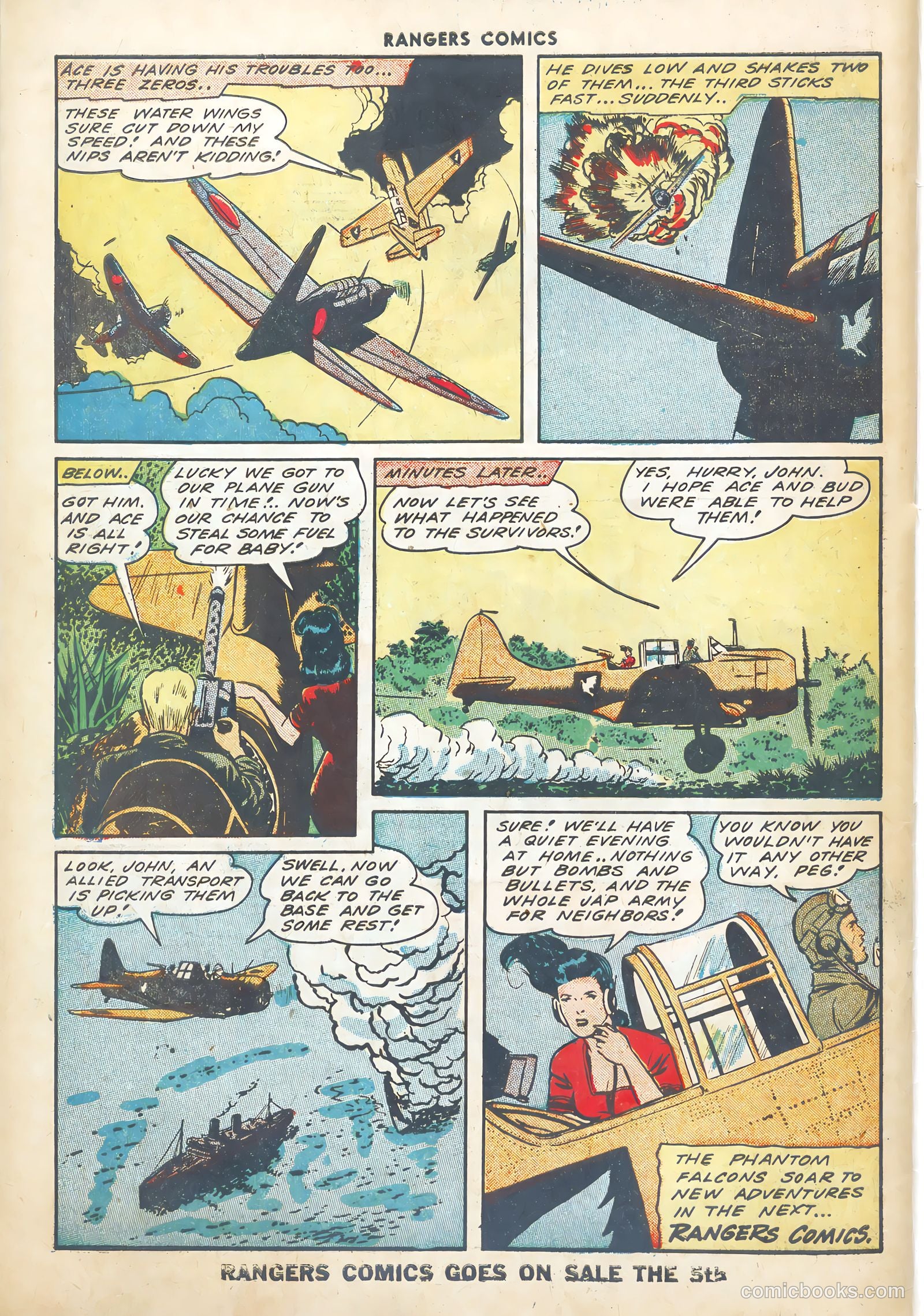 Rangers Comics #16 (1944) — page 50 of 52