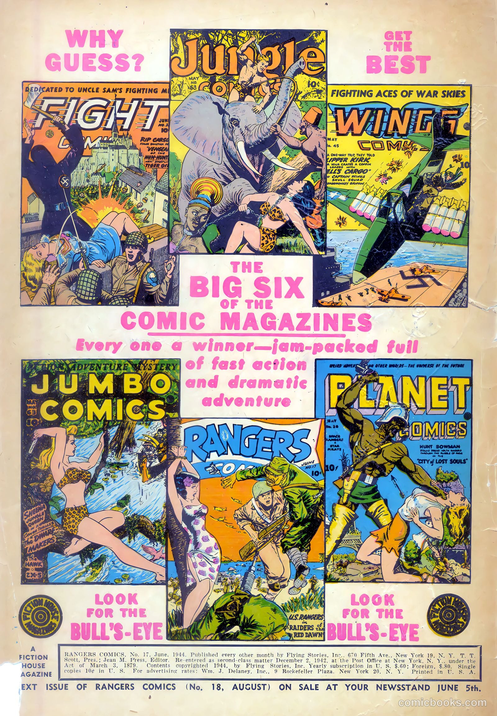 Rangers Comics #17 (1952) — page 3 of 54