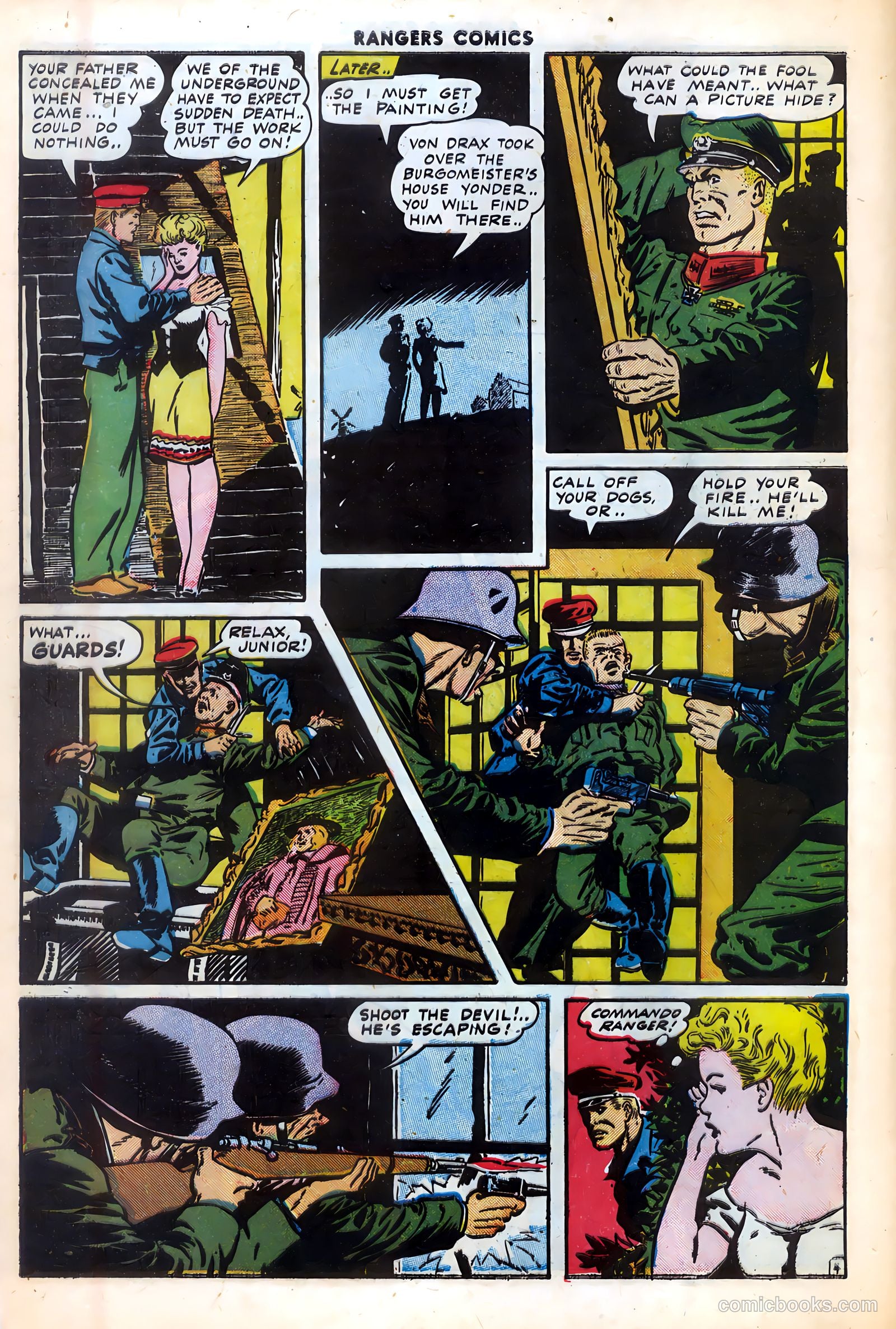 Rangers Comics #17 (1952) — page 7 of 54