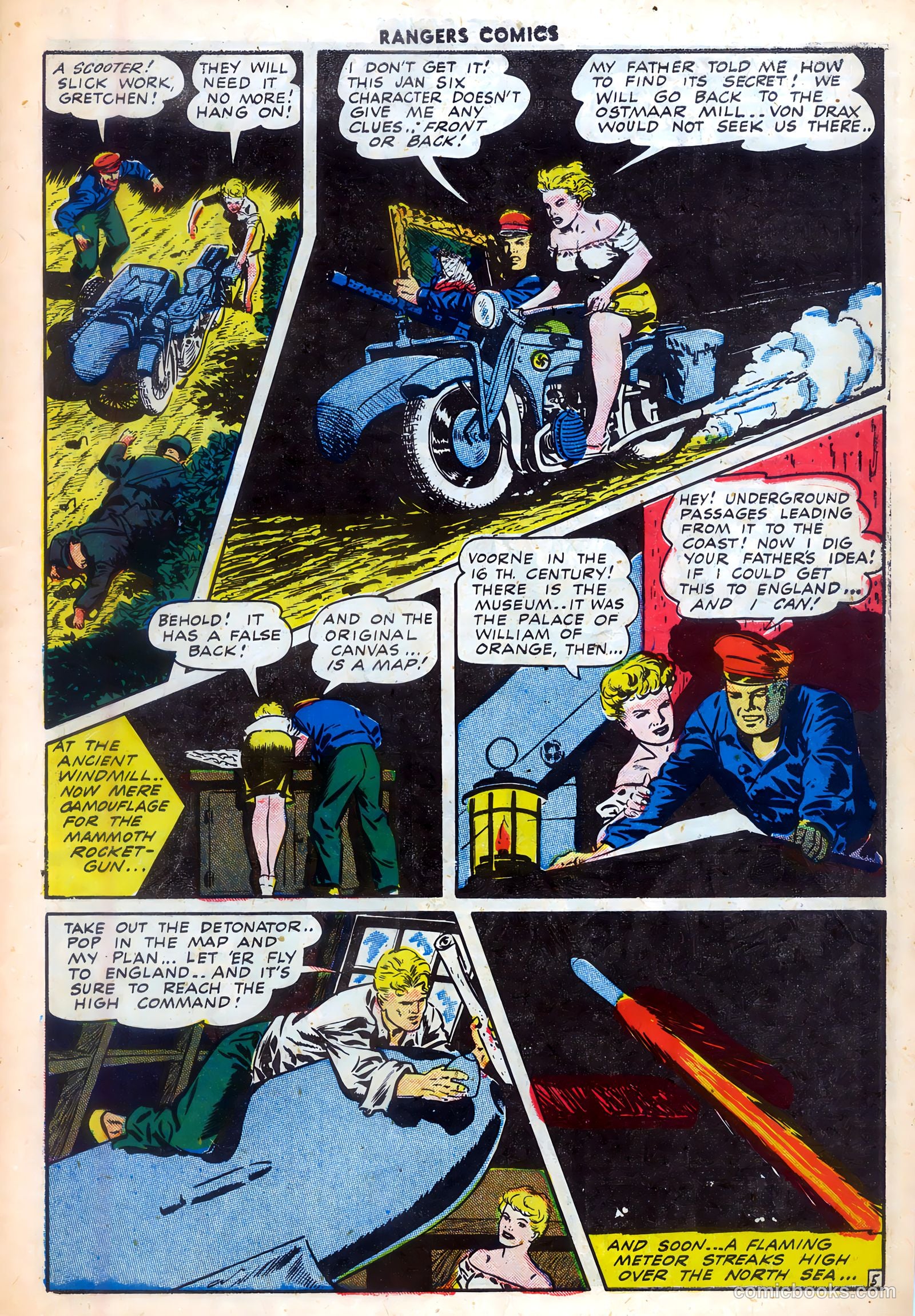 Rangers Comics #17 (1952) — page 8 of 54