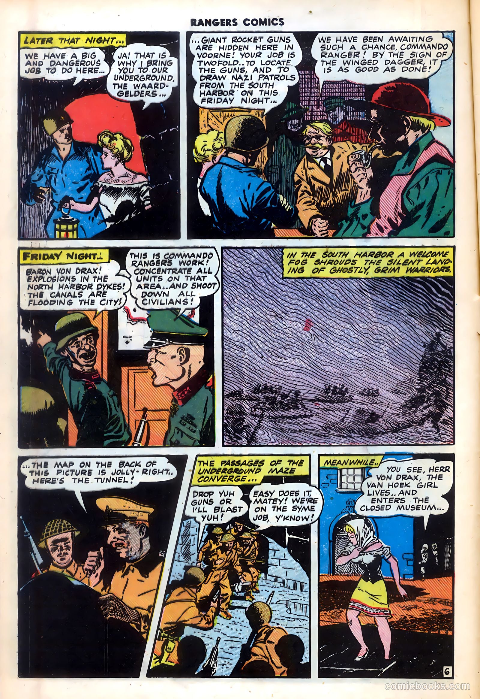 Rangers Comics #17 (1952) — page 9 of 54