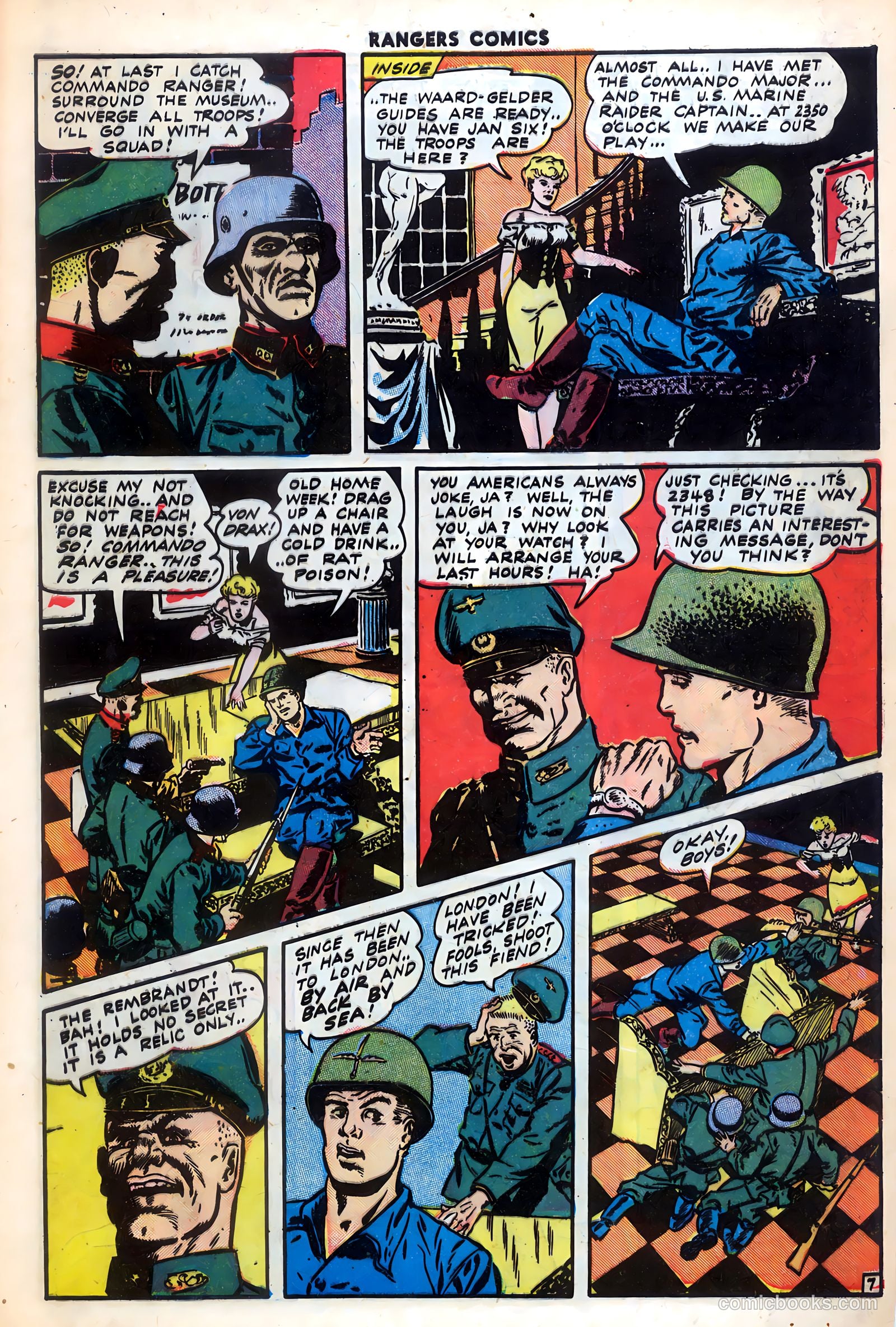 Rangers Comics #17 (1952) — page 10 of 54
