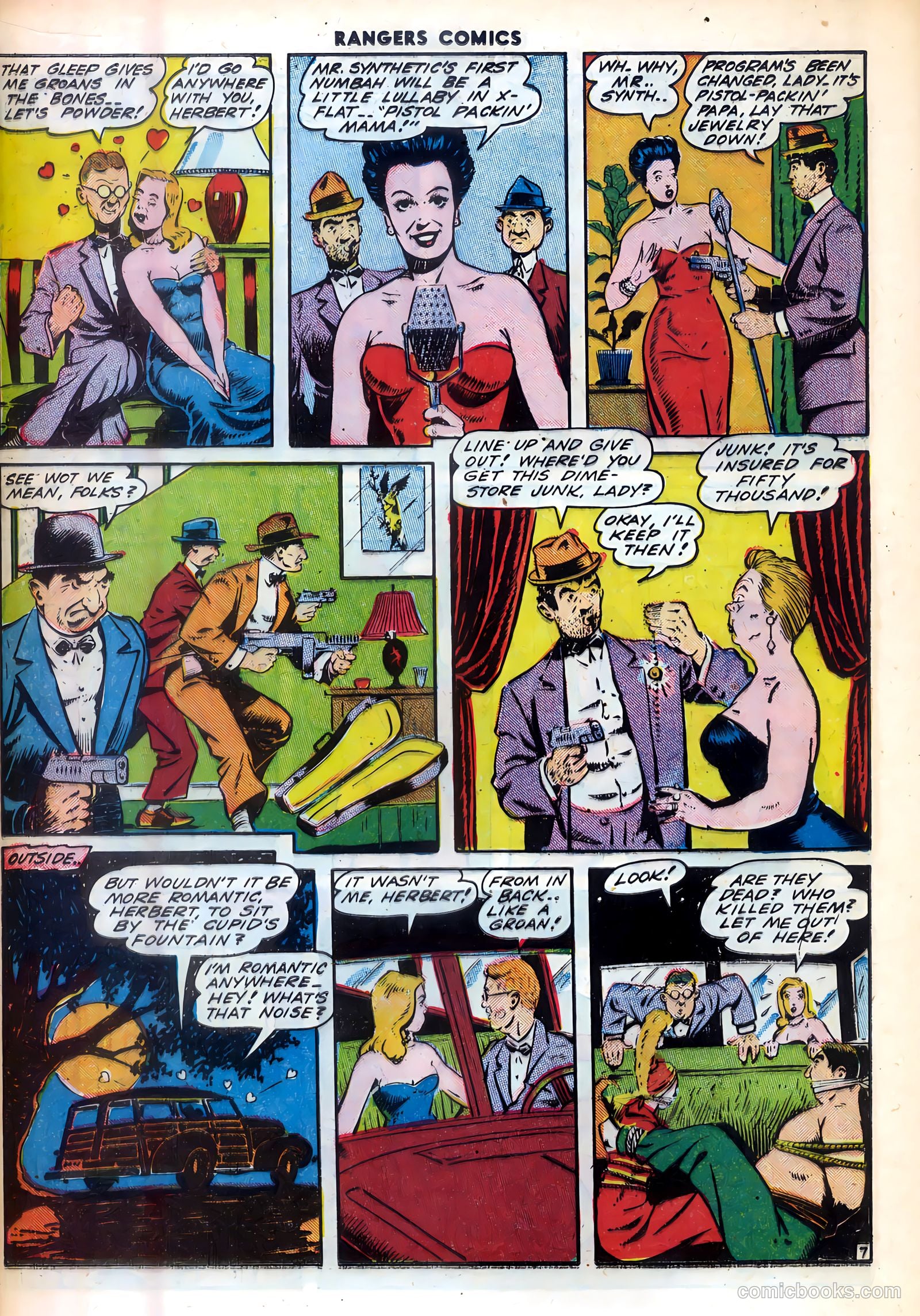 Rangers Comics #17 (1952) — page 19 of 54