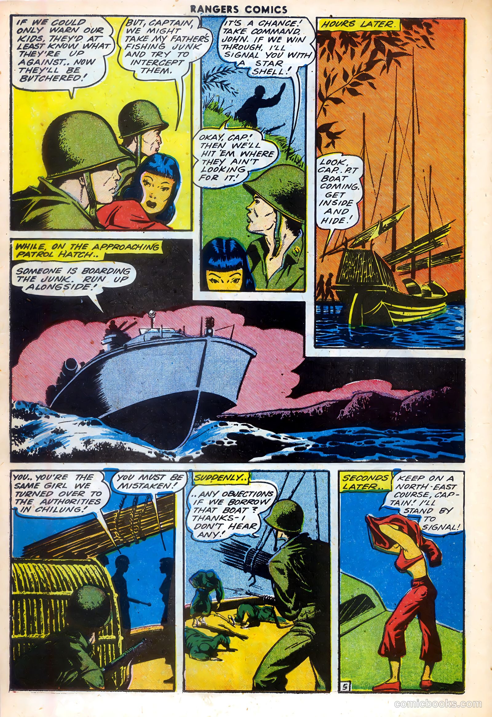 Rangers Comics #17 (1952) — page 25 of 54