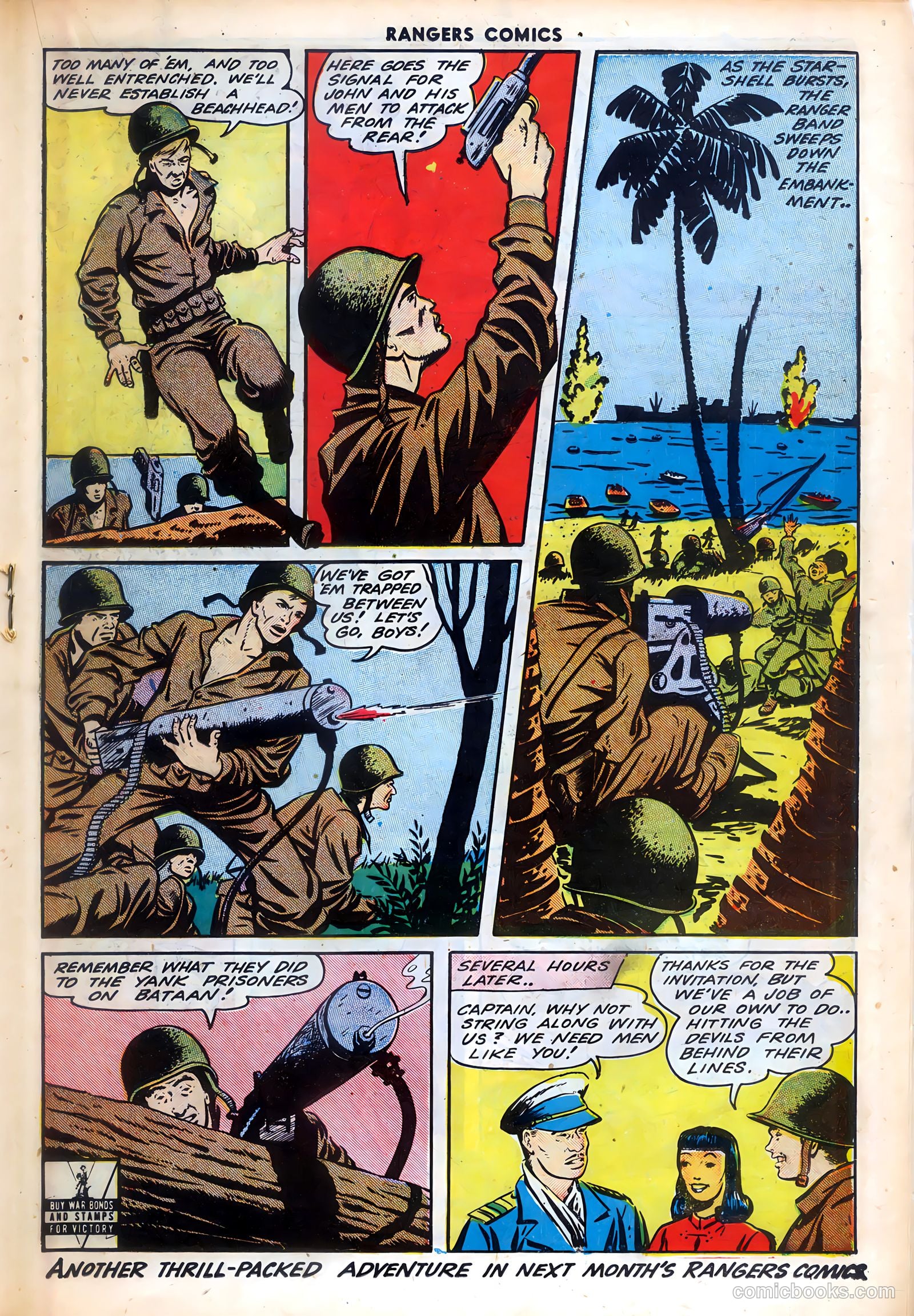 Rangers Comics #17 (1952) — page 28 of 54