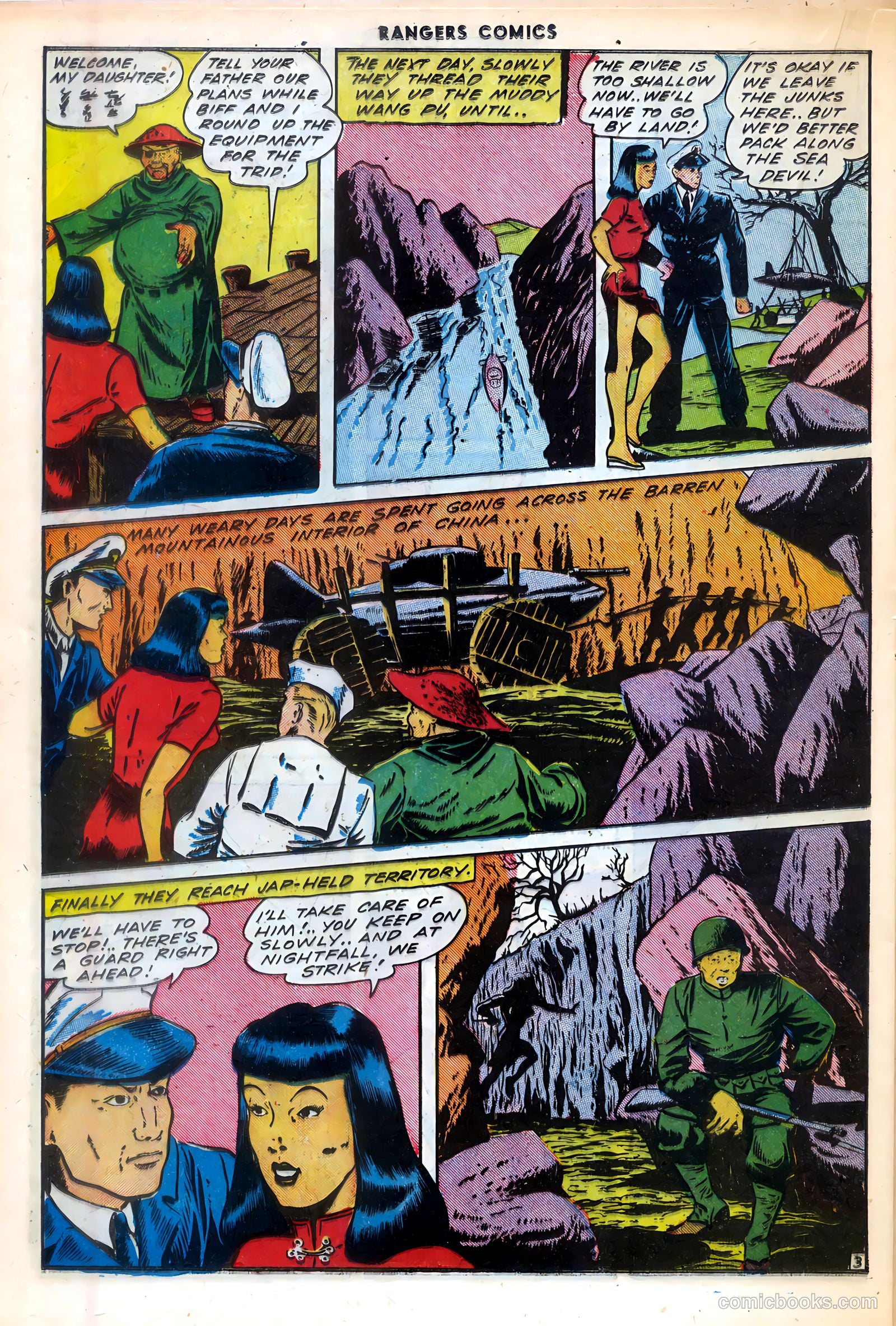 Rangers Comics #17 (1952) — page 31 of 54