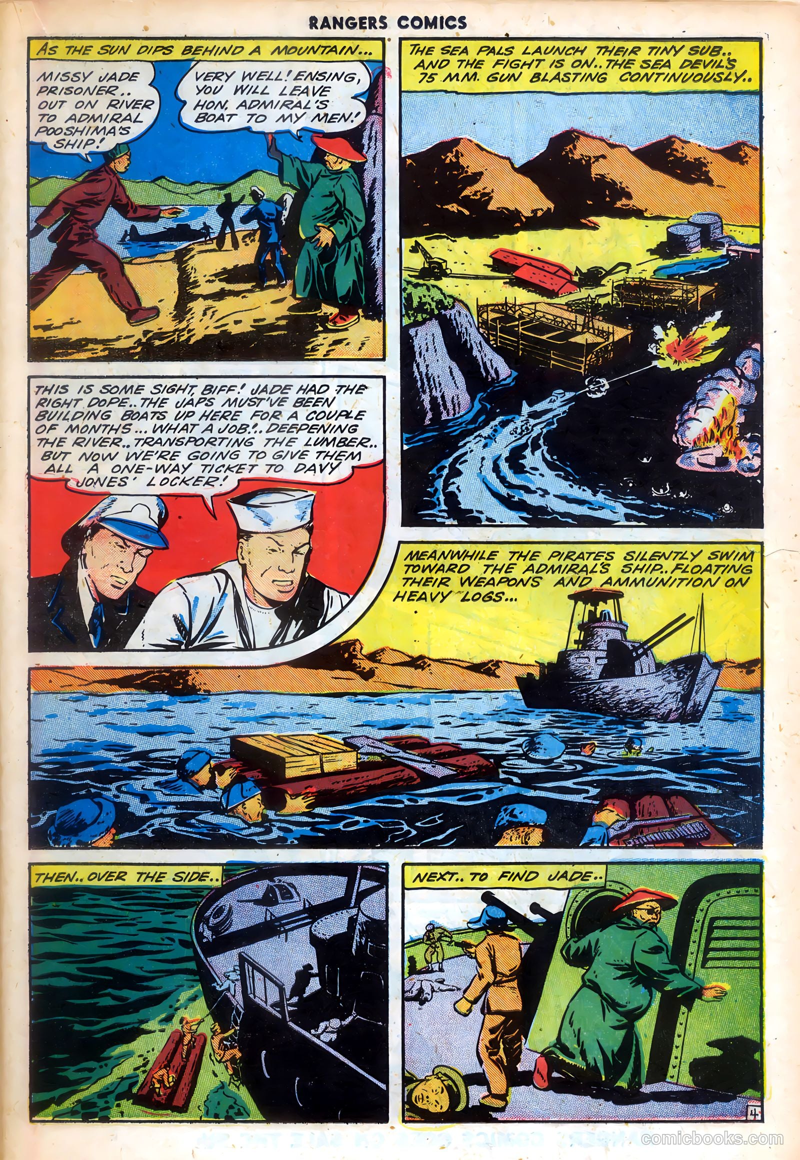 Rangers Comics #17 (1952) — page 32 of 54
