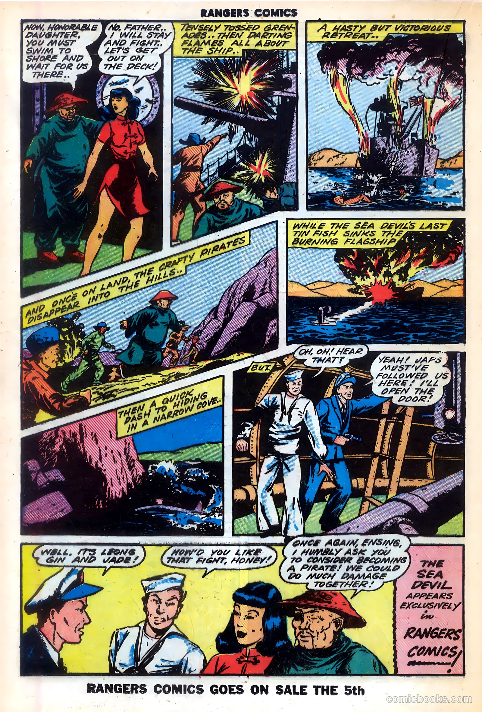 Rangers Comics #17 (1952) — page 33 of 54