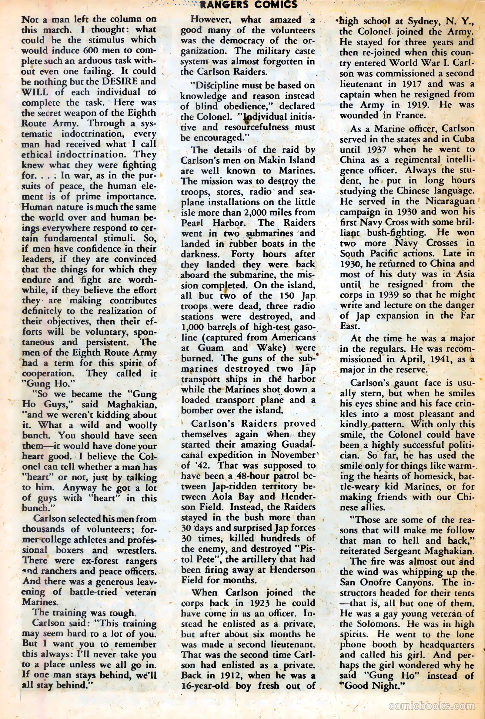 Rangers Comics #17 (1952) — page 35 of 54