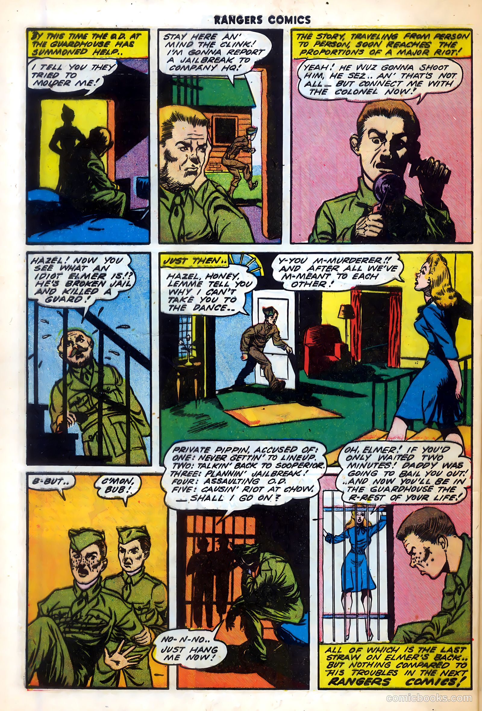 Rangers Comics #17 (1952) — page 45 of 54