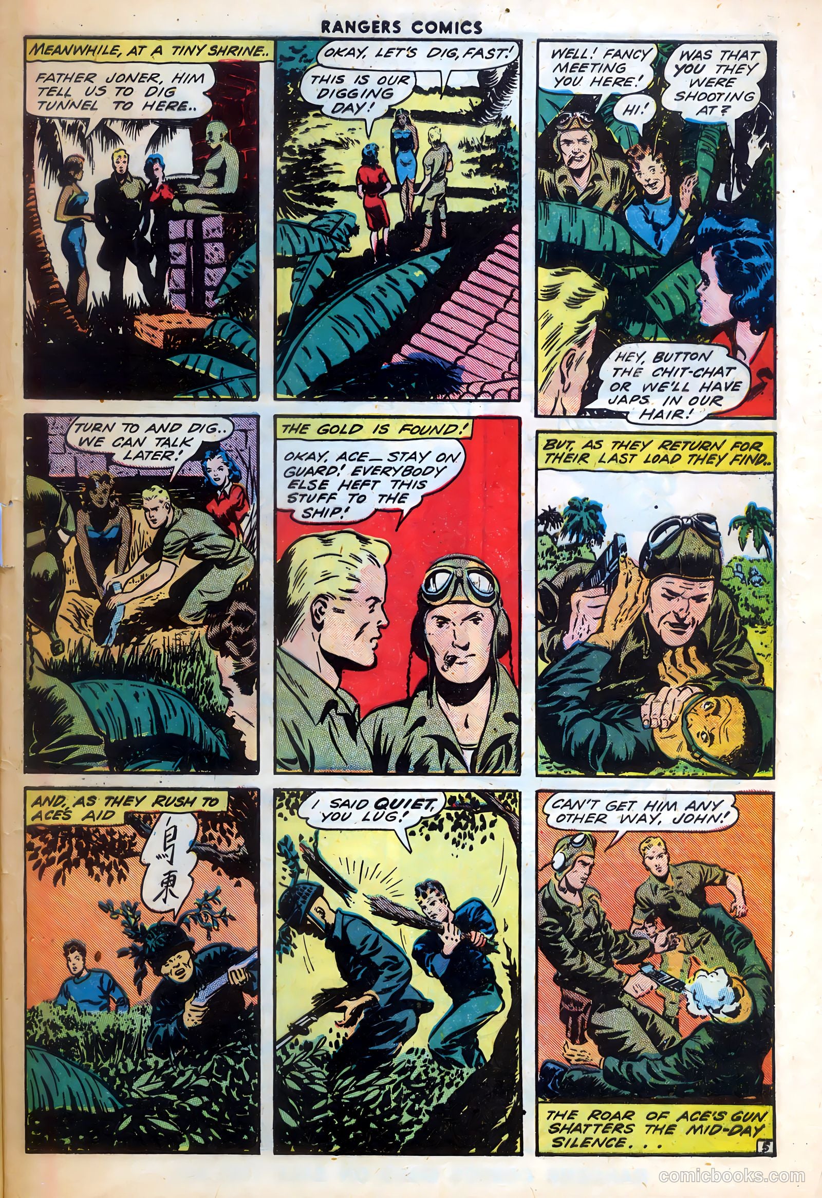 Rangers Comics #17 (1952) — page 50 of 54