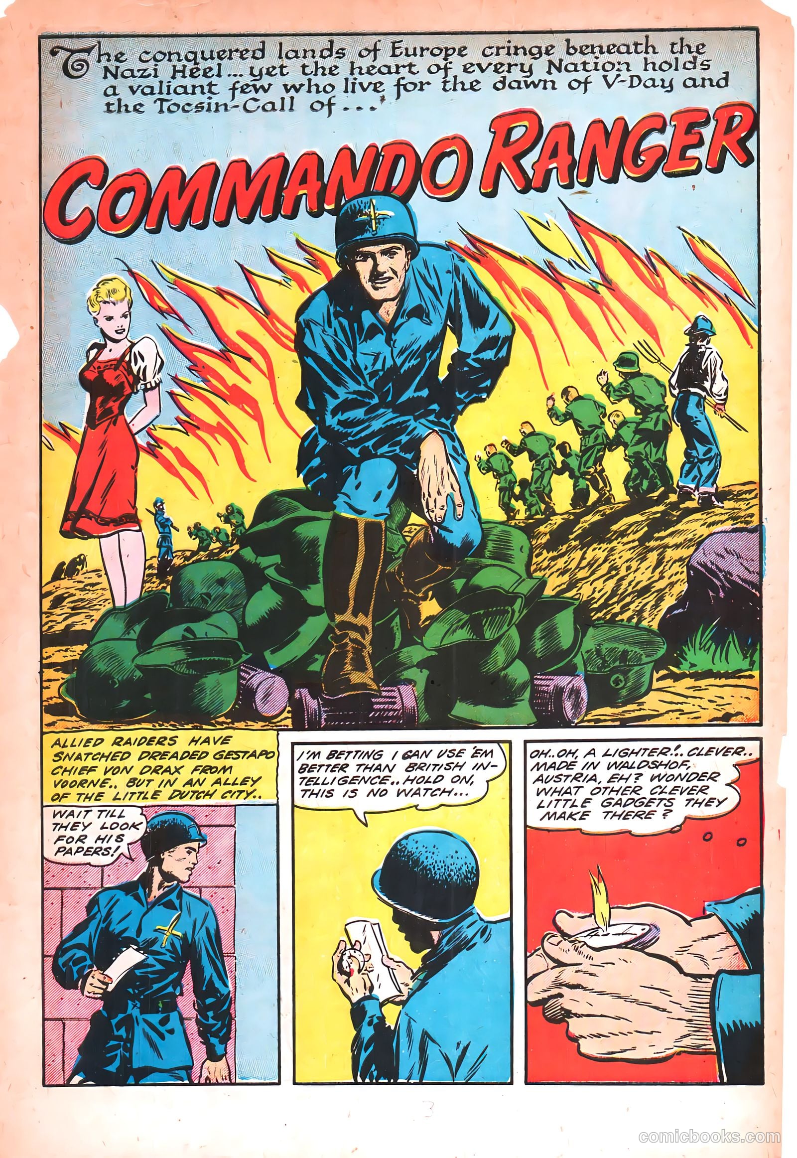 Rangers Comics #18 (1944) — page 3 of 52