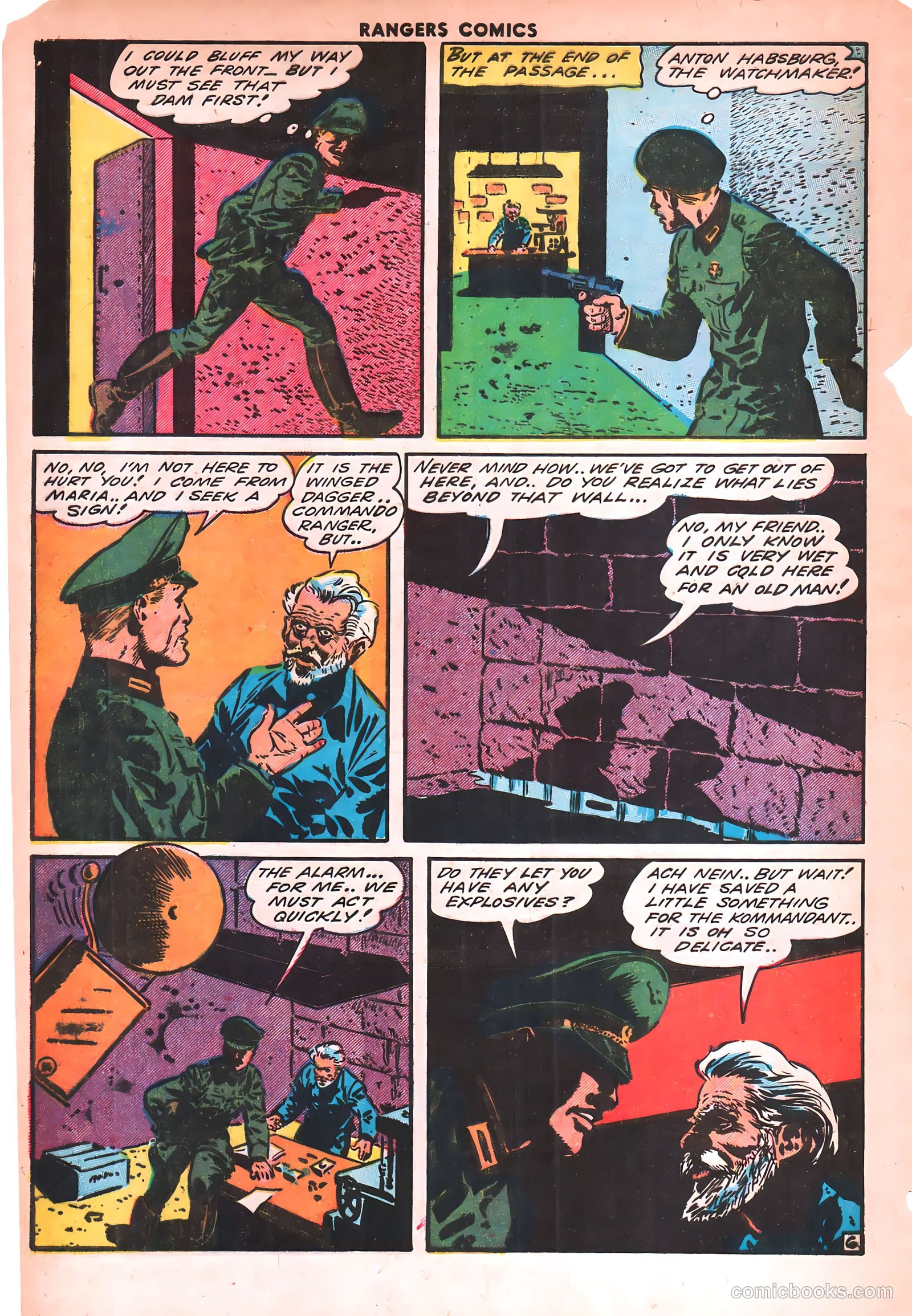 Rangers Comics #18 (1944) — page 8 of 52