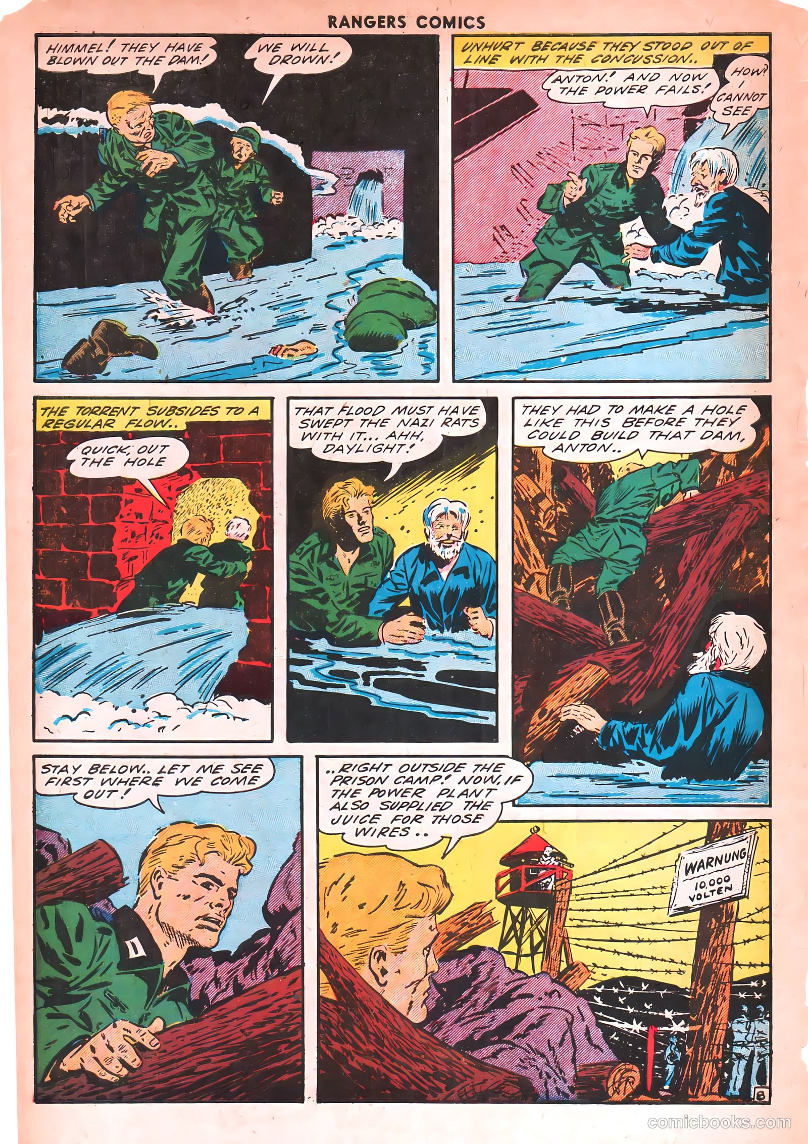 Rangers Comics #18 (1944) — page 10 of 52