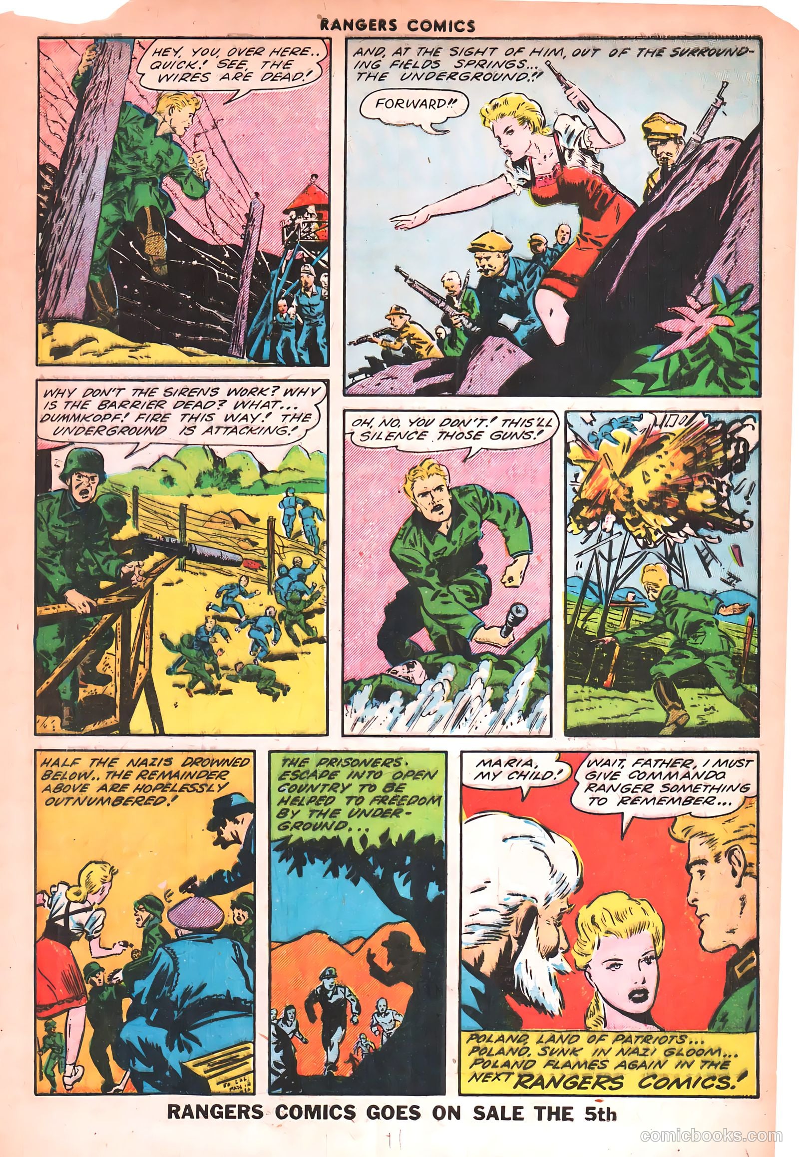 Rangers Comics #18 (1944) — page 11 of 52