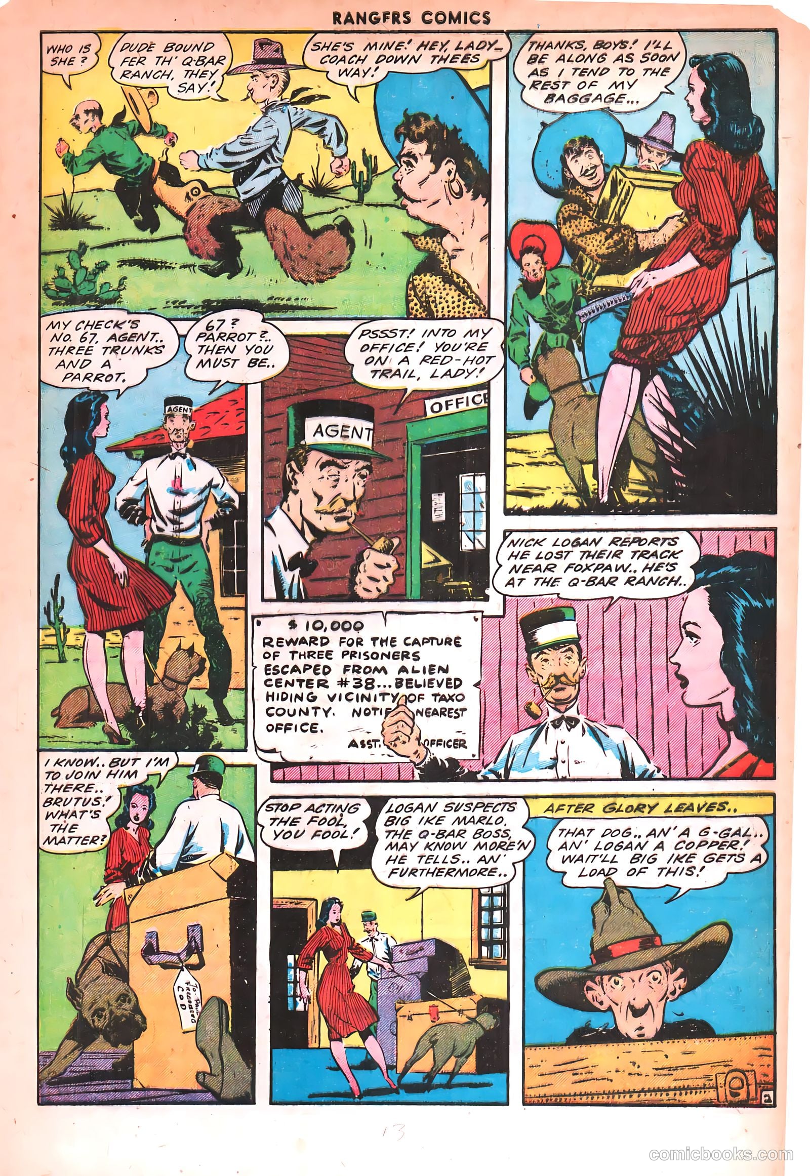 Rangers Comics #18 (1944) — page 13 of 52