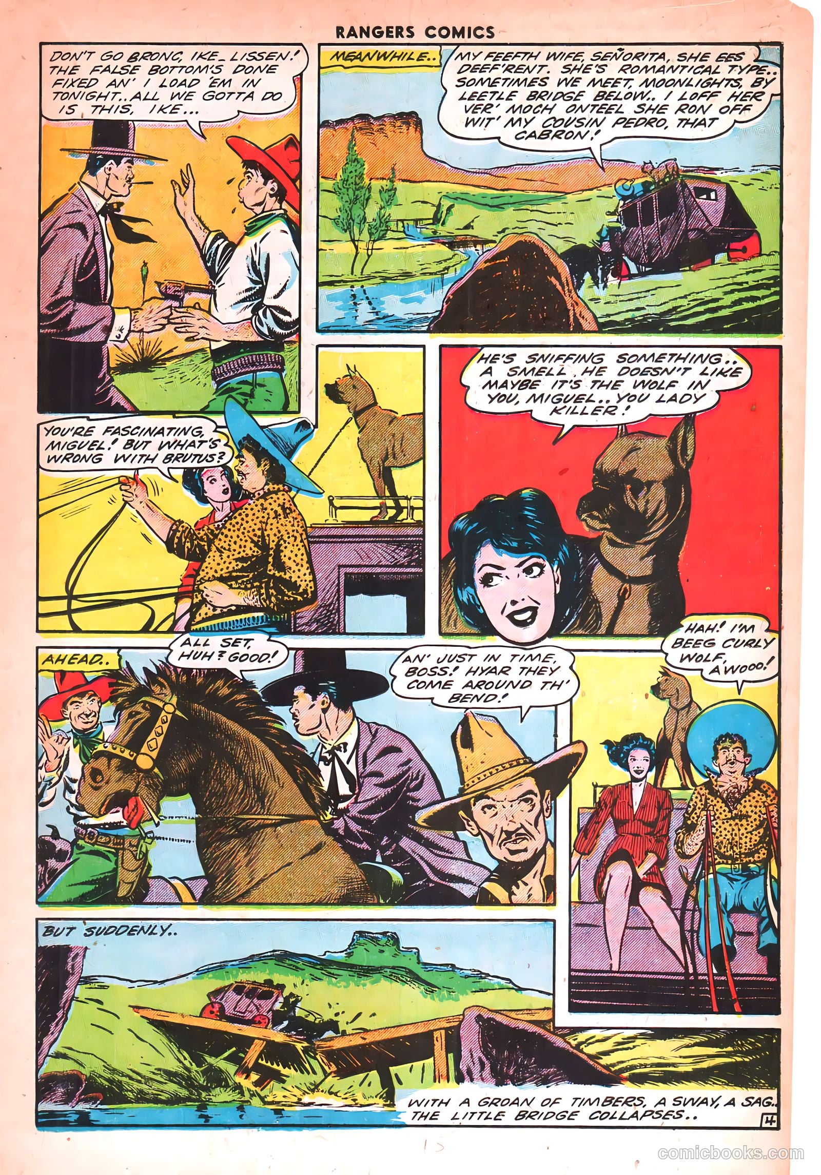 Rangers Comics #18 (1944) — page 15 of 52