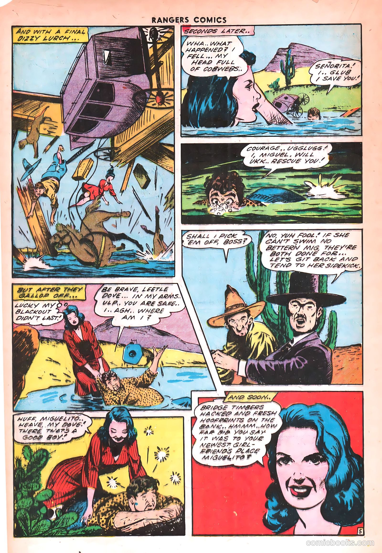 Rangers Comics #18 (1944) — page 16 of 52