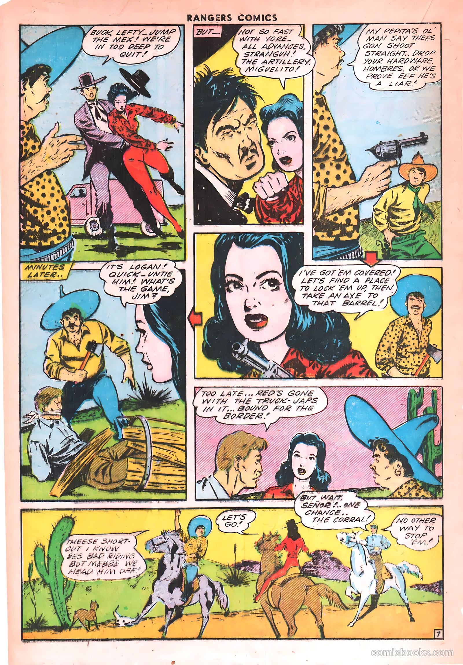 Rangers Comics #18 (1944) — page 18 of 52