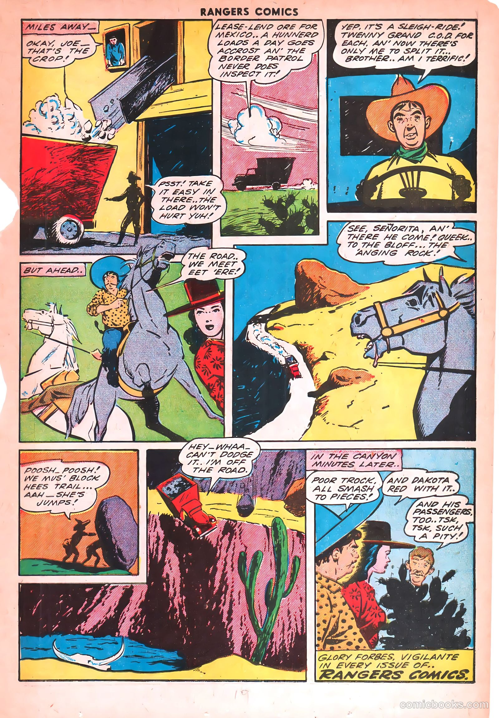 Rangers Comics #18 (1944) — page 19 of 52