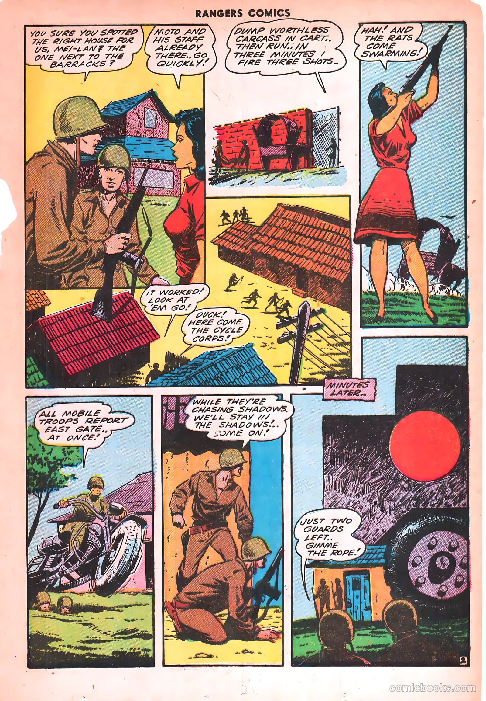 Rangers Comics #18 (1944) — page 21 of 52