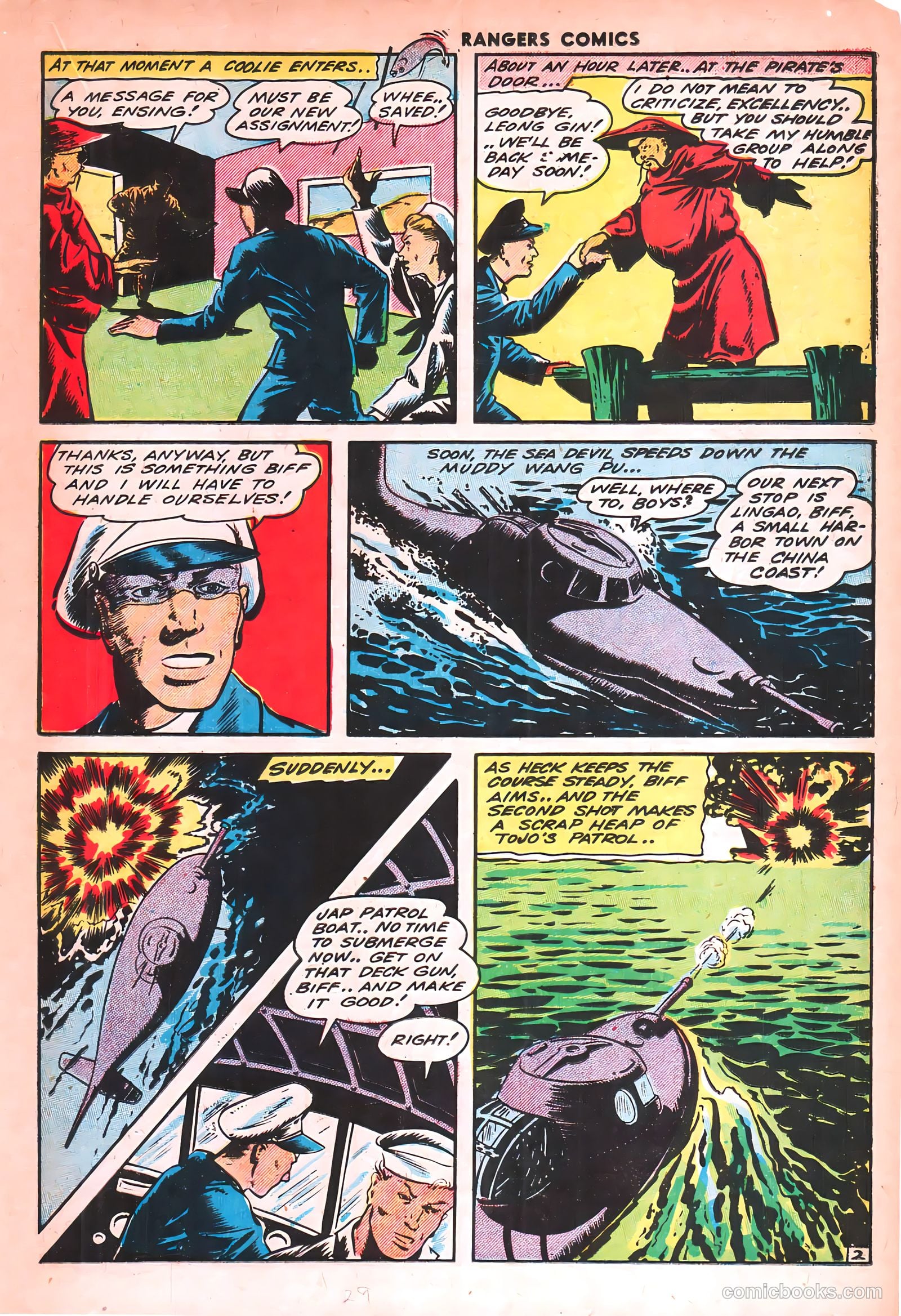 Rangers Comics #18 (1944) — page 29 of 52