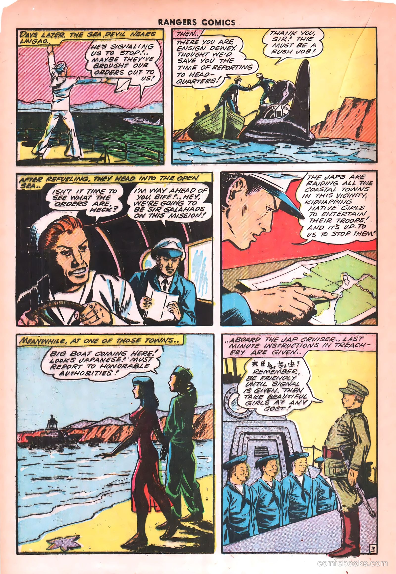 Rangers Comics #18 (1944) — page 30 of 52
